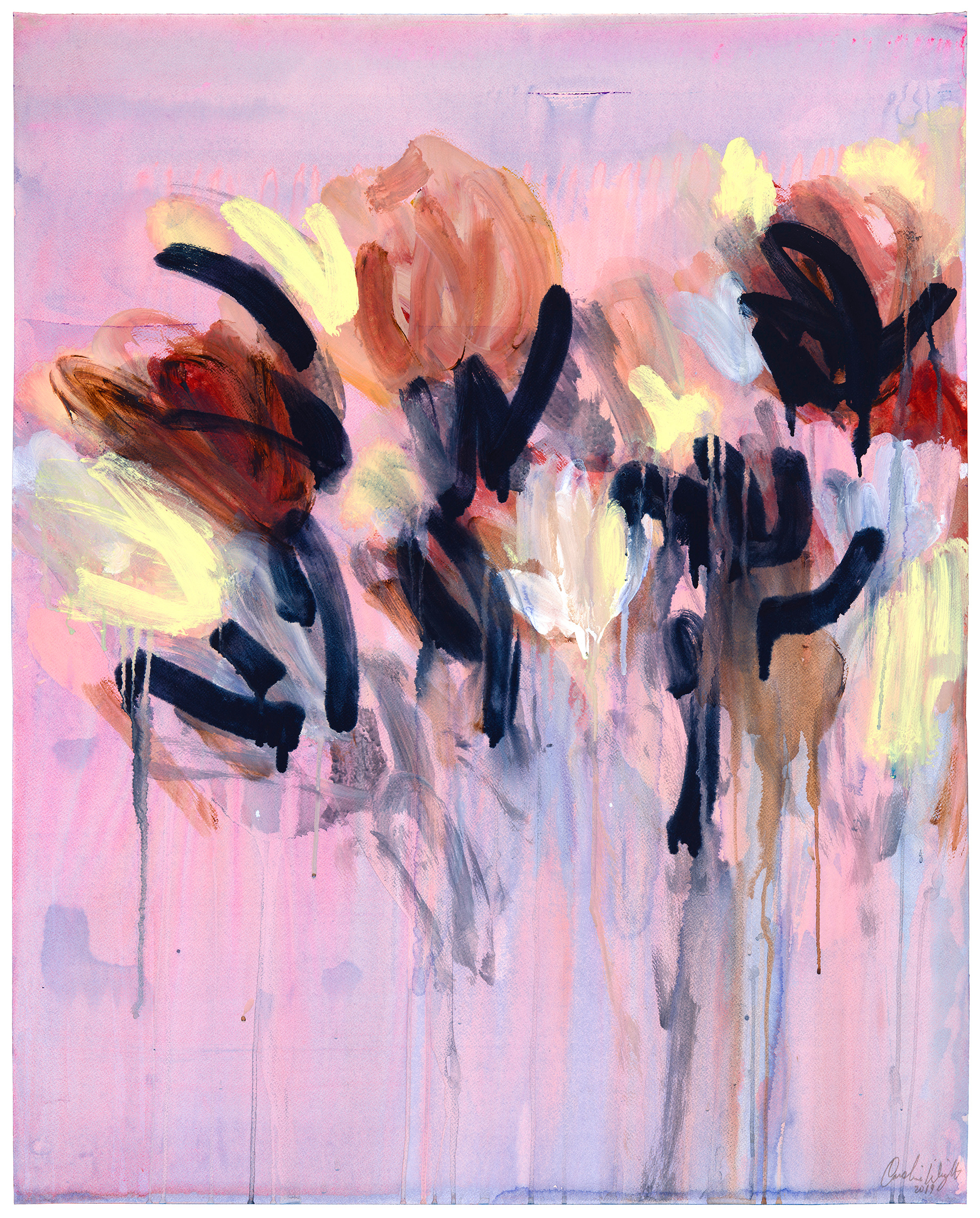 Pink rain 32x40 kkwuhb