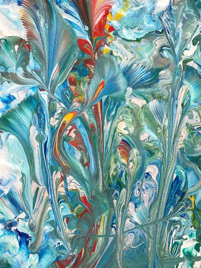 Blue lilies fenoaz