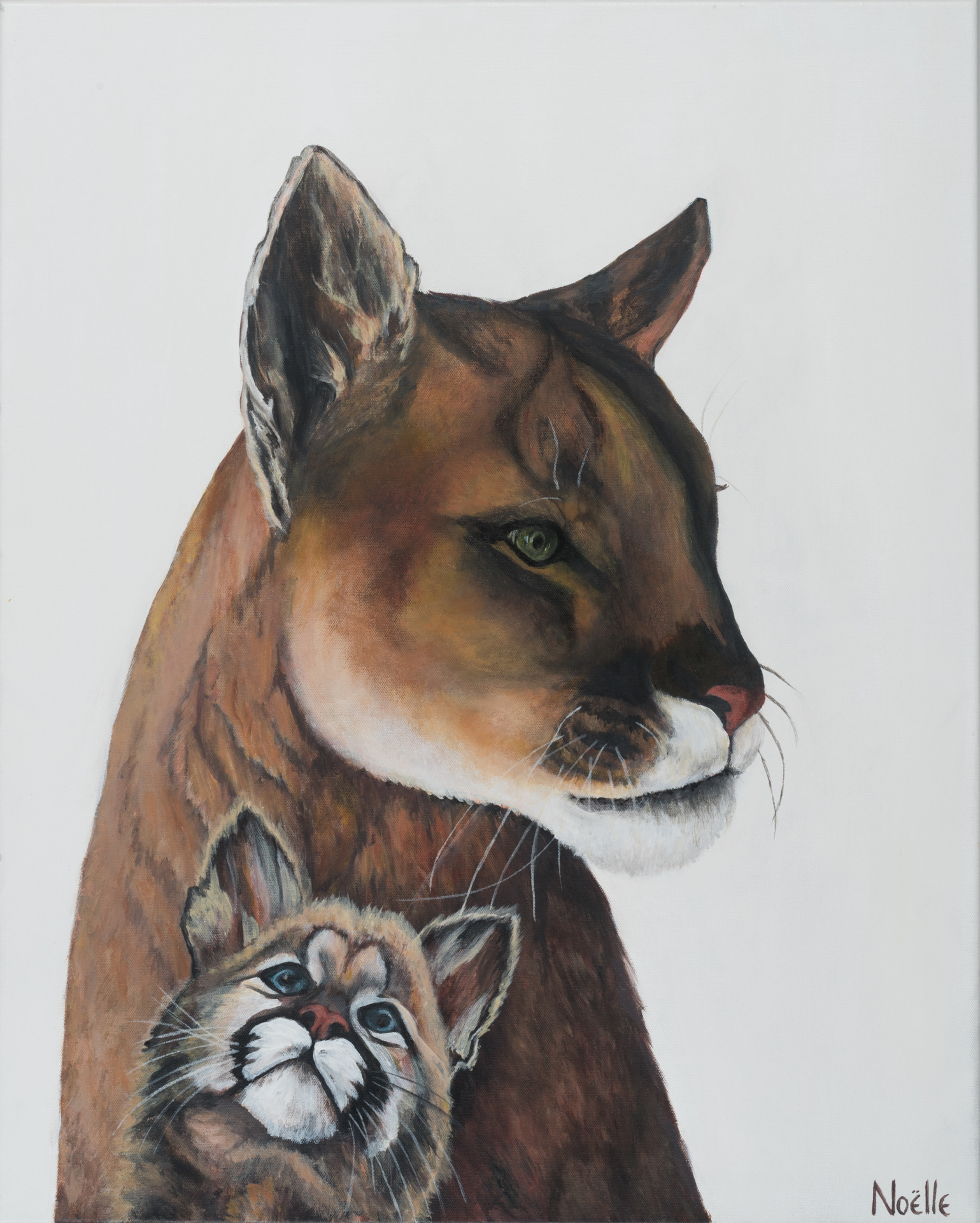 Noelle mccarthy florida panther and cub acrylic 24x30 1 000.00 kb1ooa