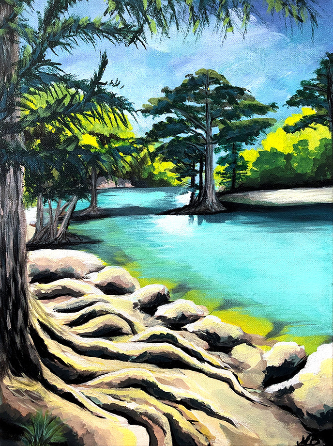 Guadalupe summer breeze niki baker art  small ch55hz
