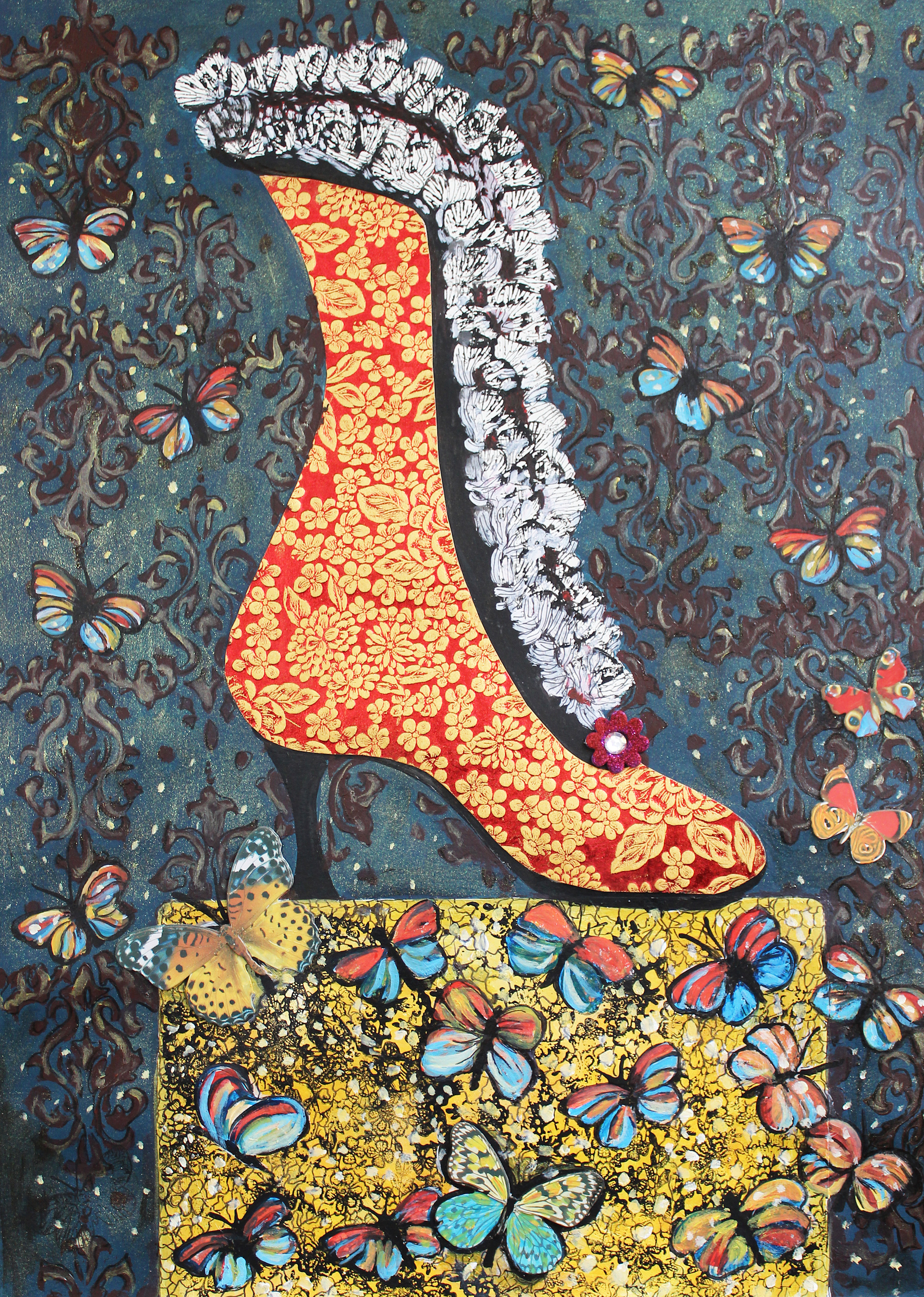 Butterfly shoe jpedyj