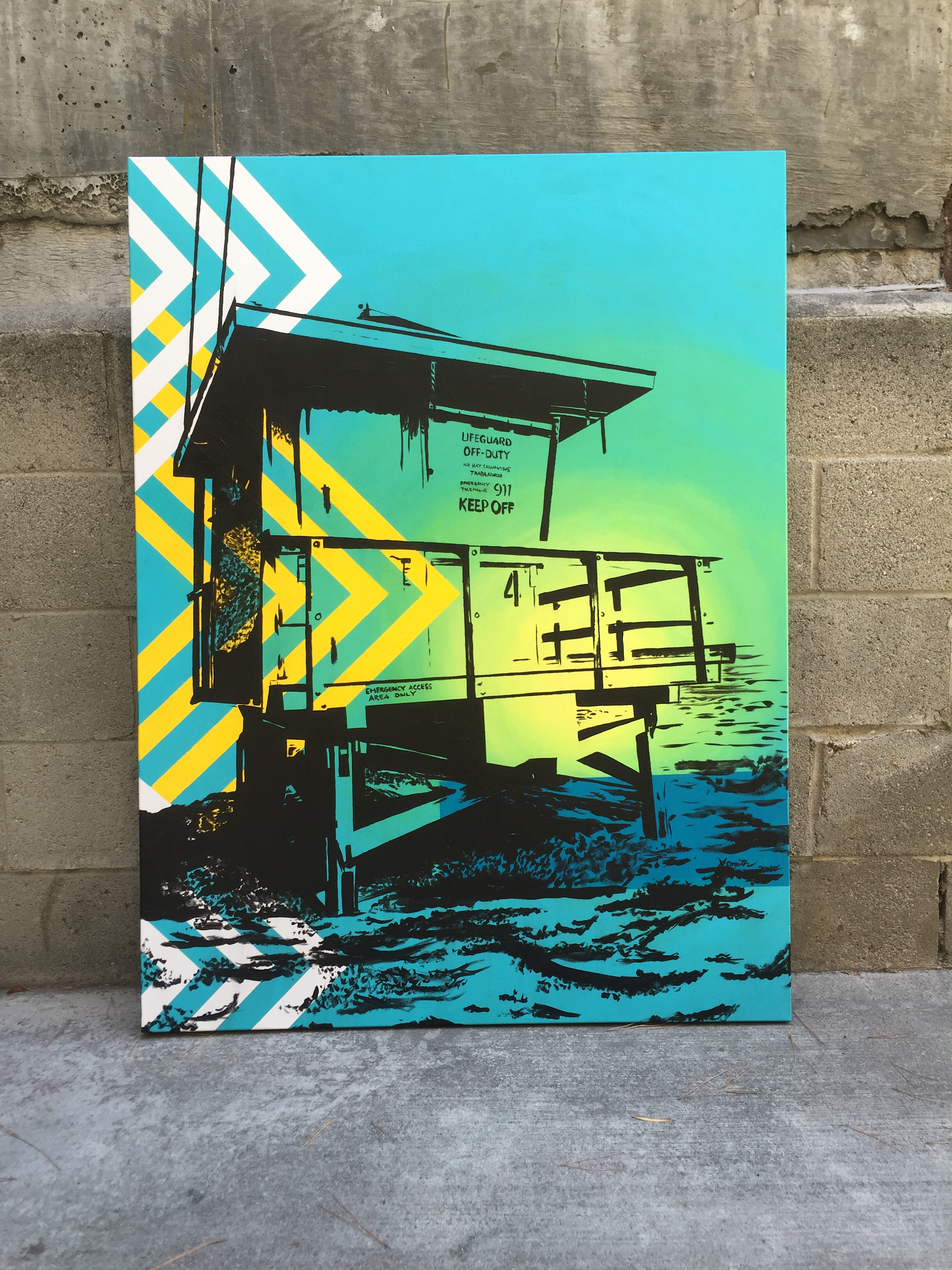 Lifeguard stand to post c9vfxr