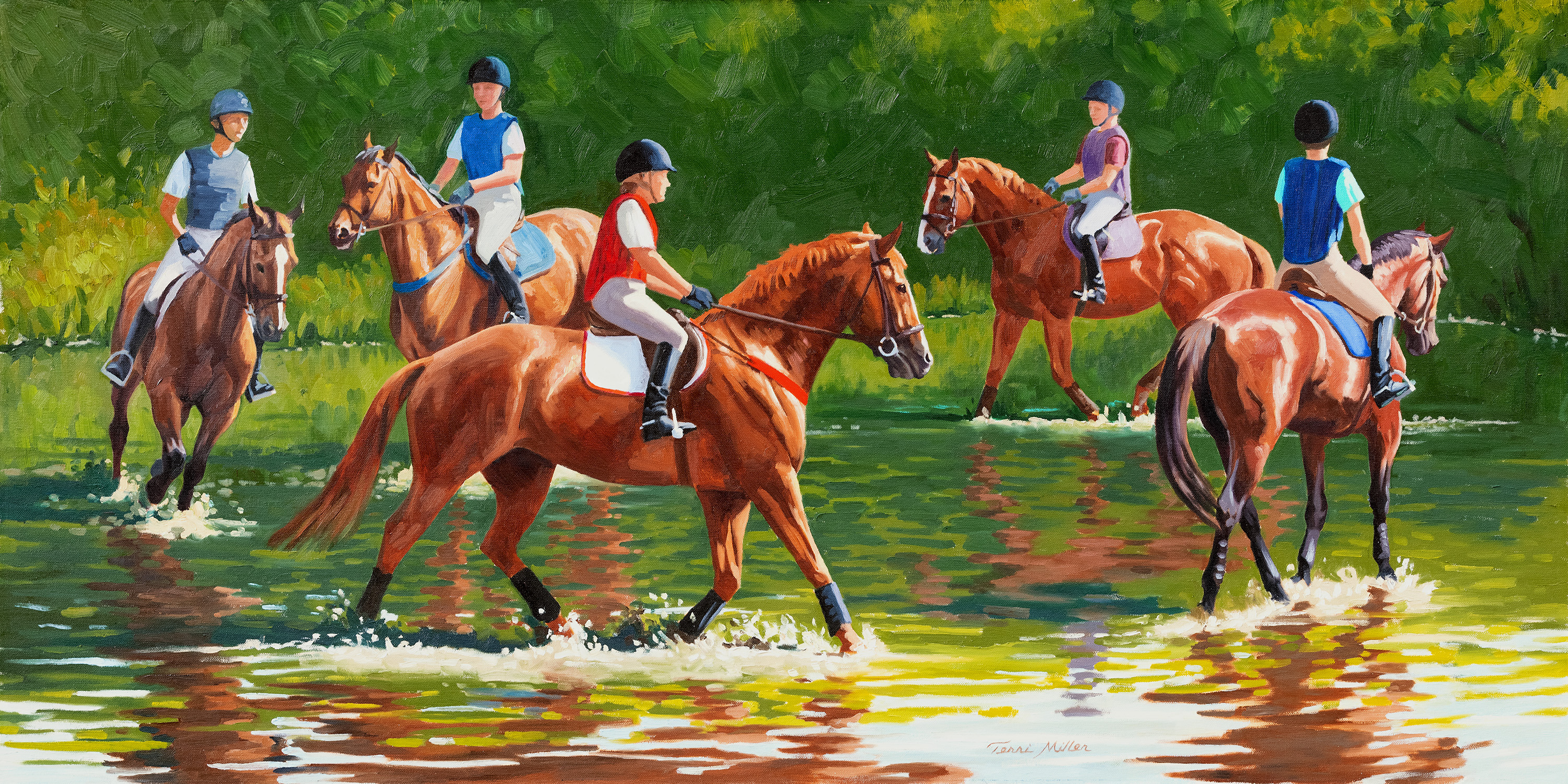 The water lesson for originals 24x48 vexipx