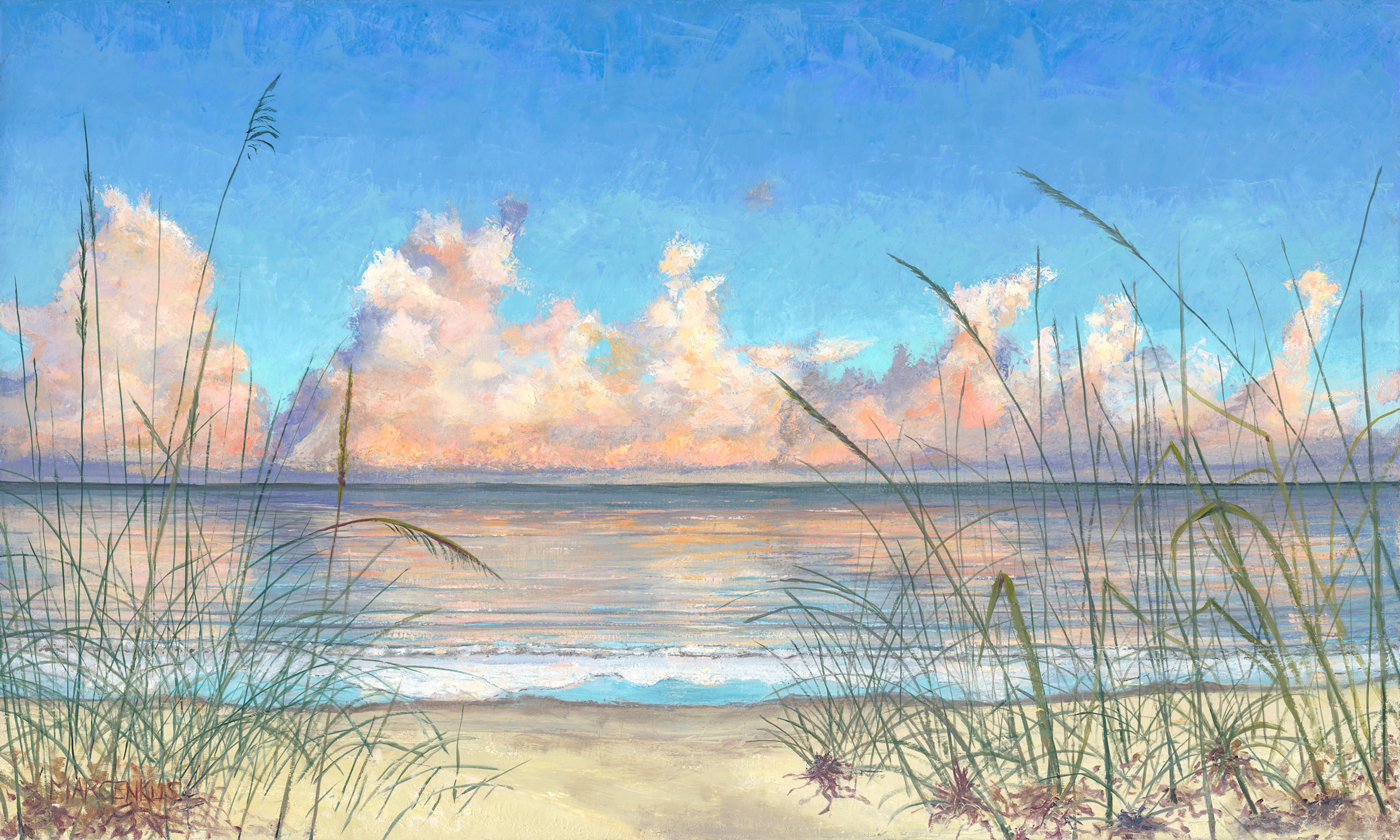 Morning on the gulf 60x36 300 ppi ei9mwj