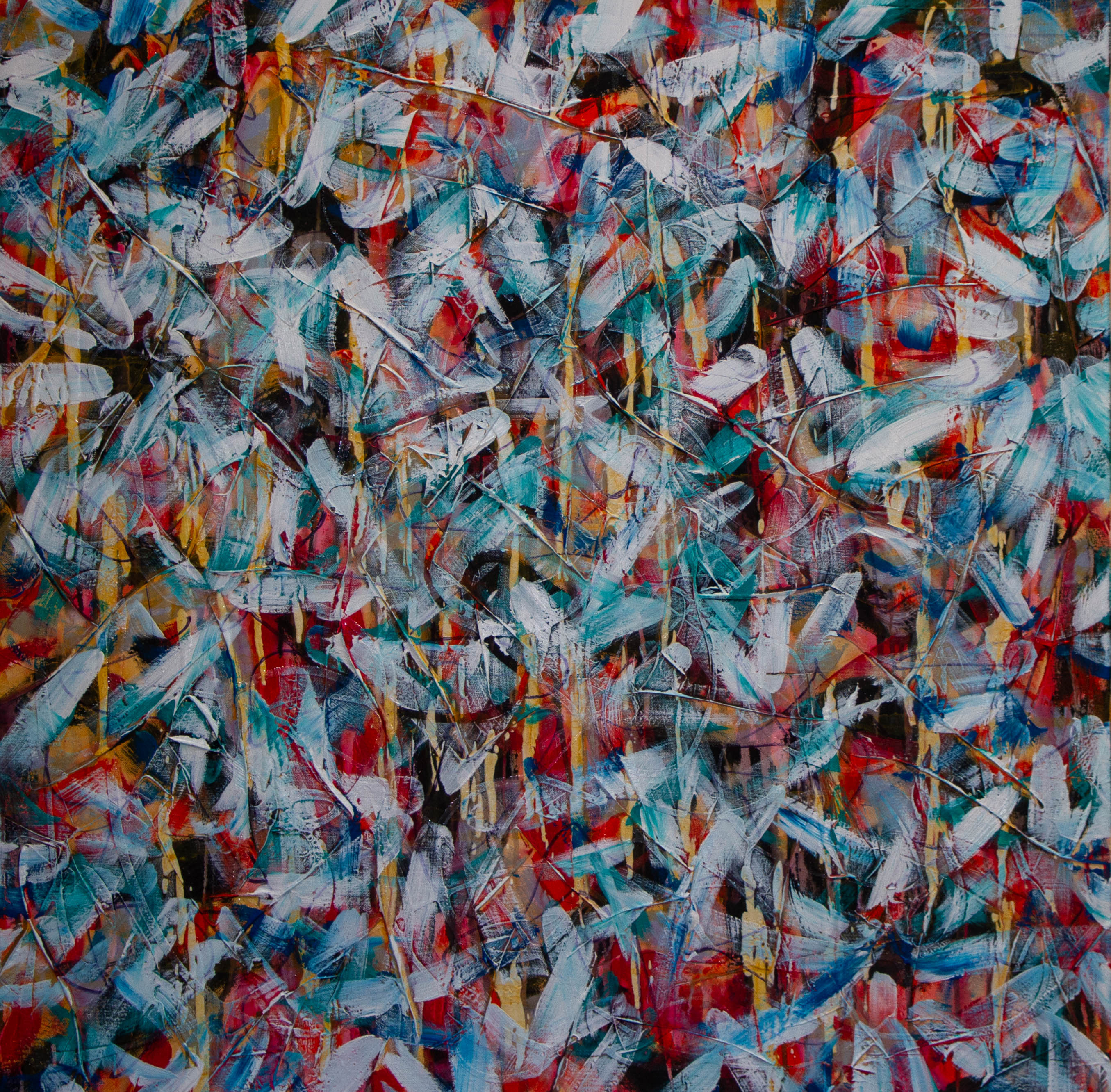 36 x 36 susan vodonick fine art for sale like a red shadow2 padbmj