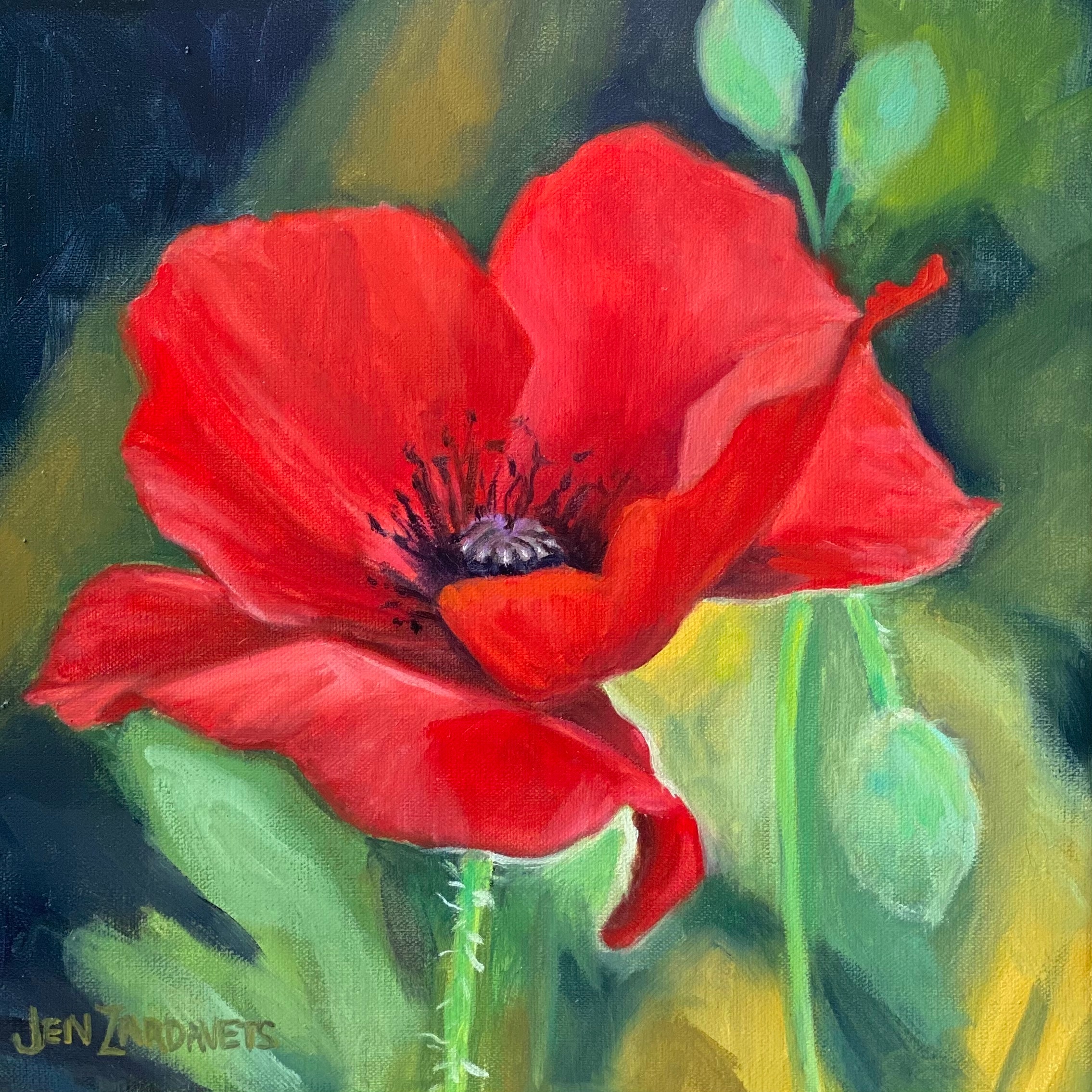 Red poppy 10x10 l8jj8e