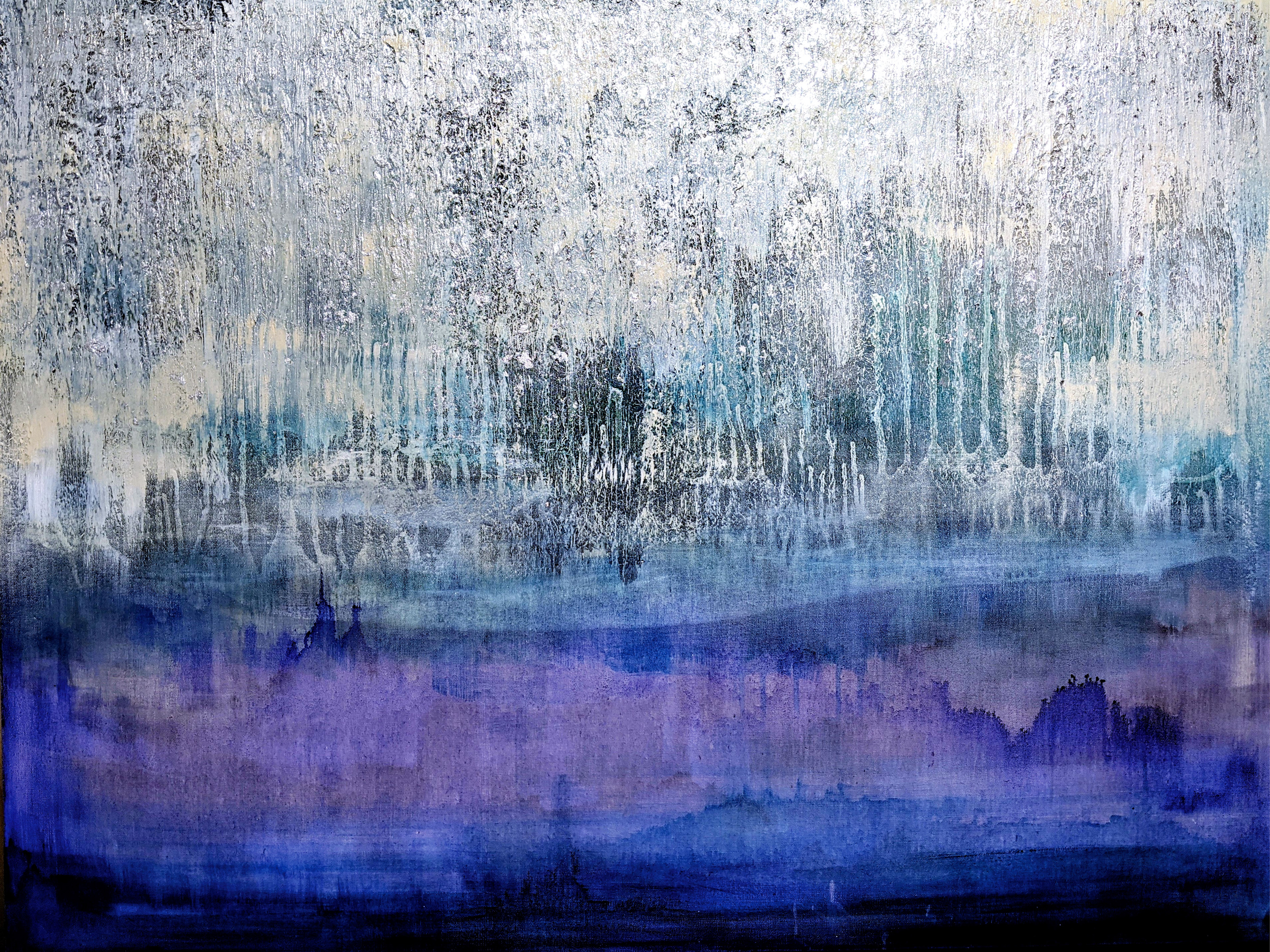 Acryl Painting 作者不明 Original Painting : Midnight Rain Art | misoonwhang