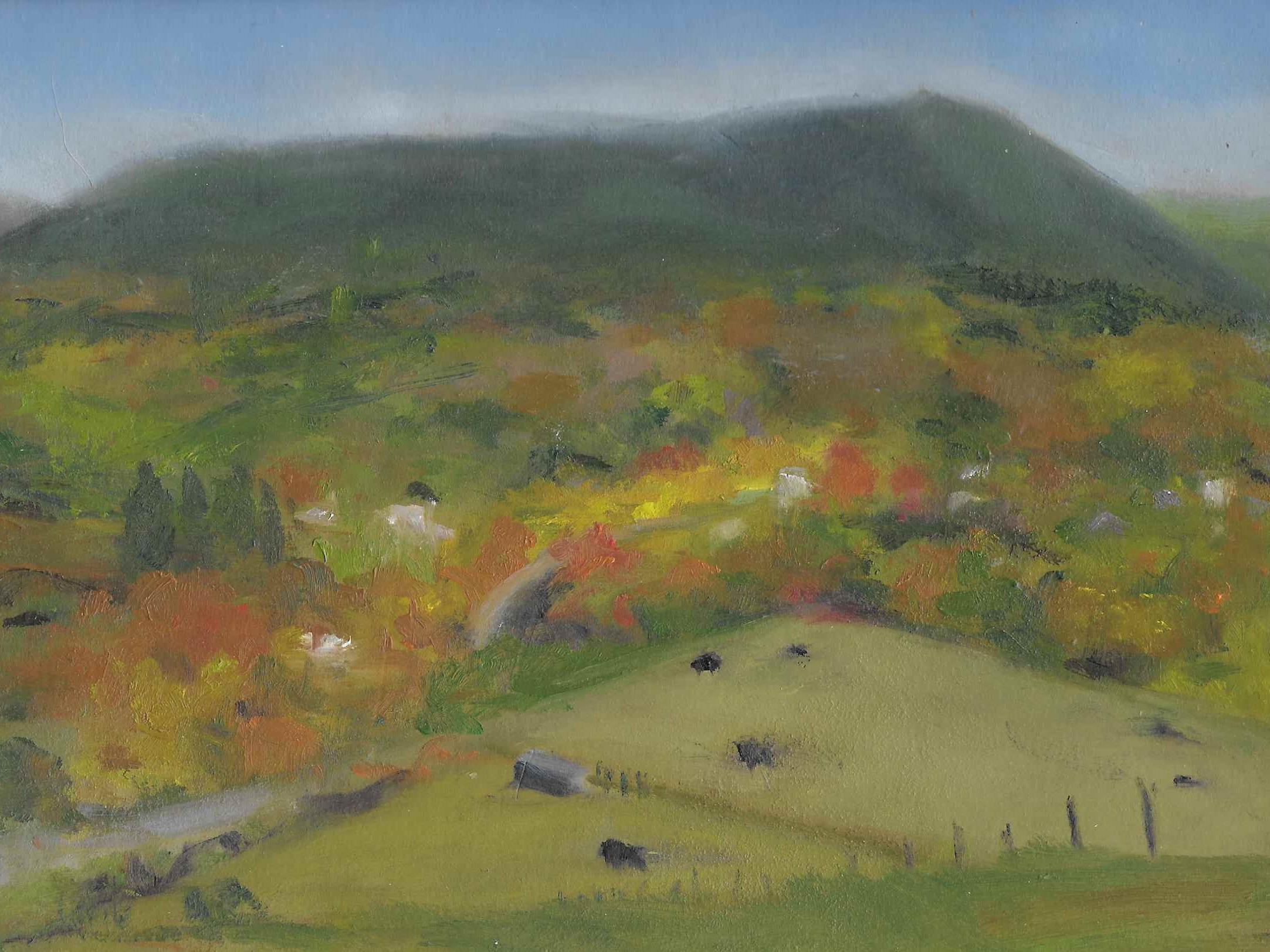 Lisa domenic broader view penn state oil on paper x8a9nx