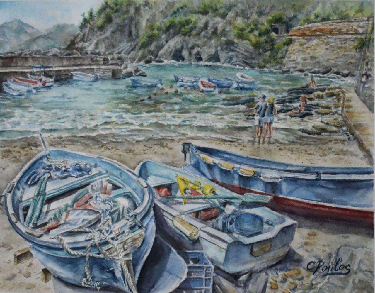 Cinca terra fishing boats art final1 twpxyb