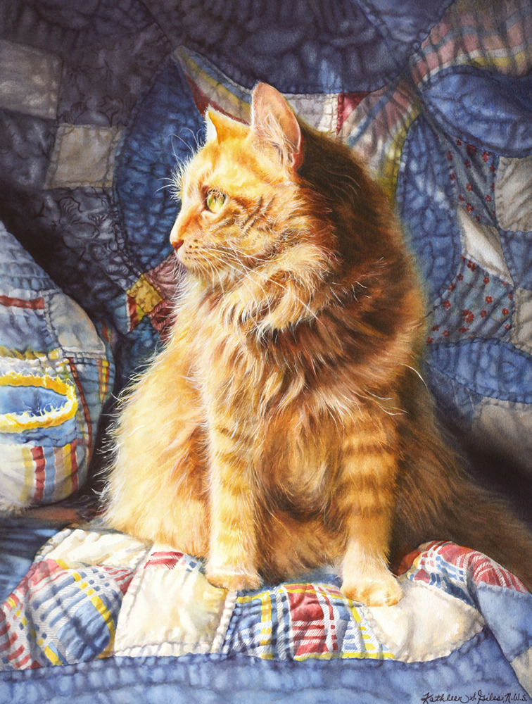 Best cat on a quilt smallest hefey2