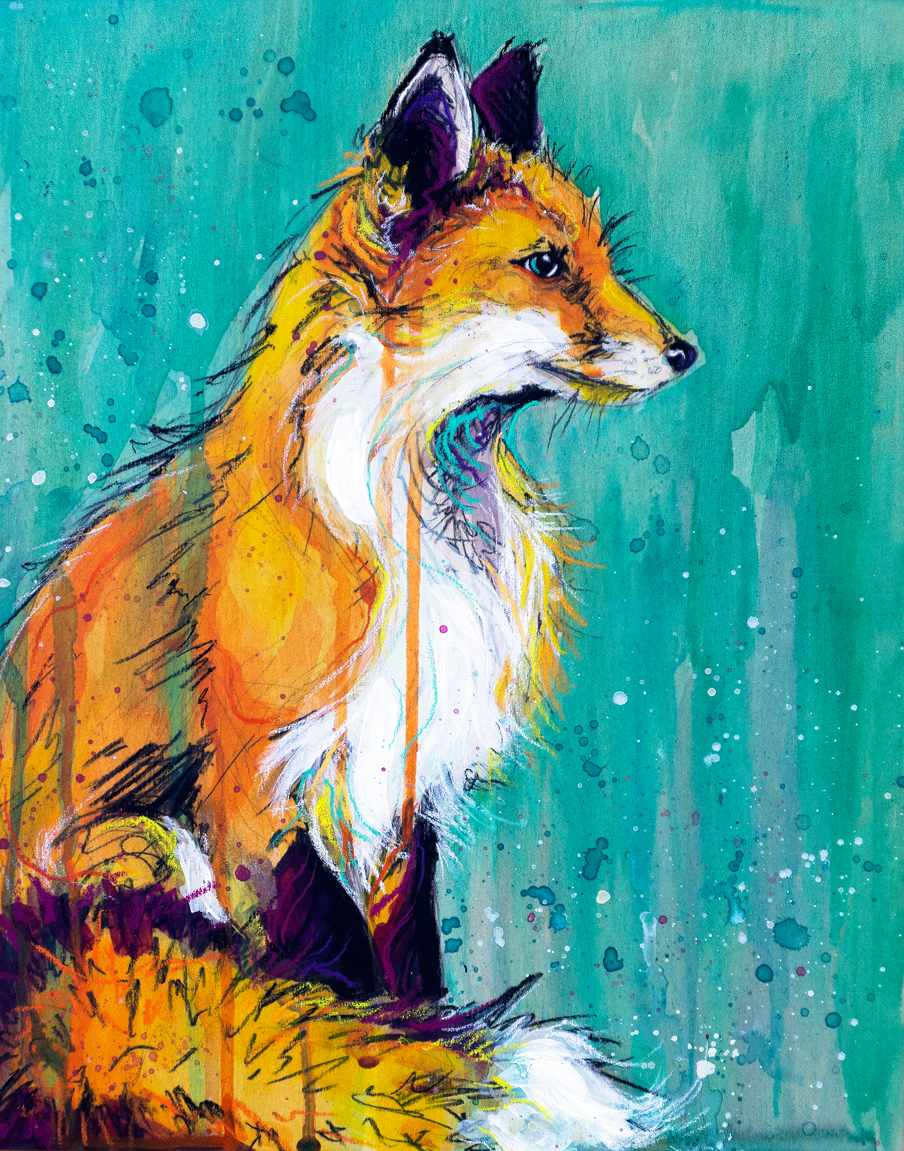 Fox painting final original gcazph
