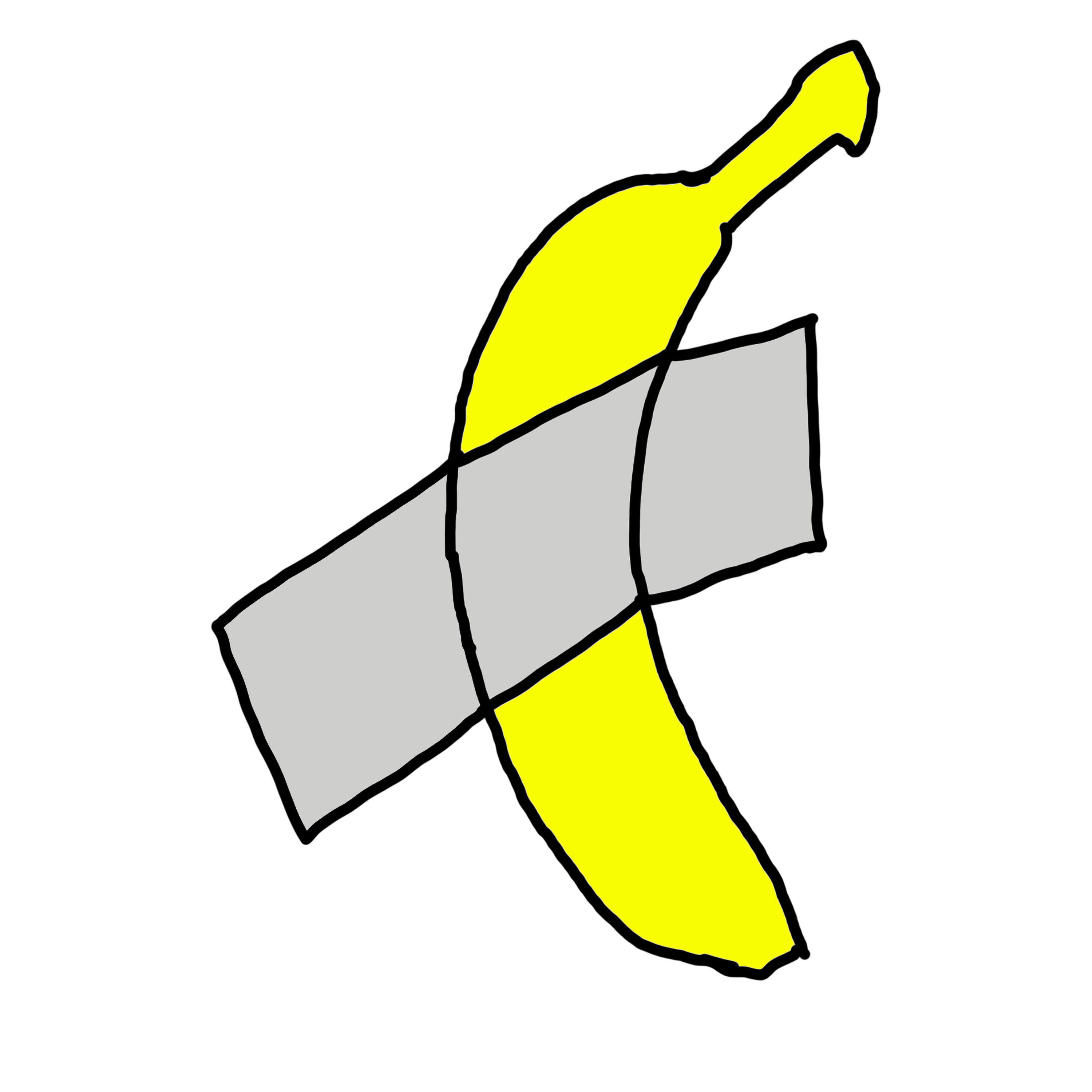 Taped banana ac8wsr