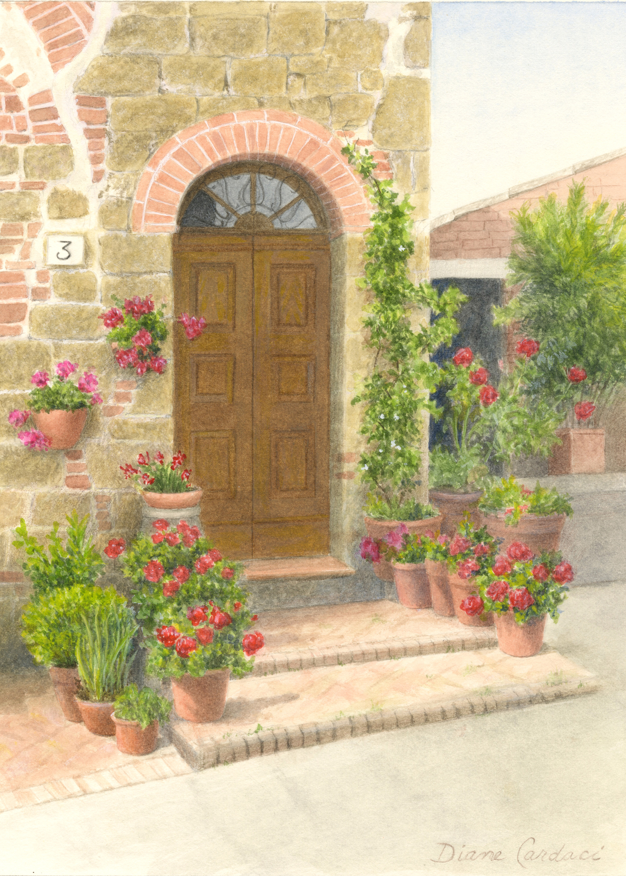 Doorway montichiello italy rfjtll