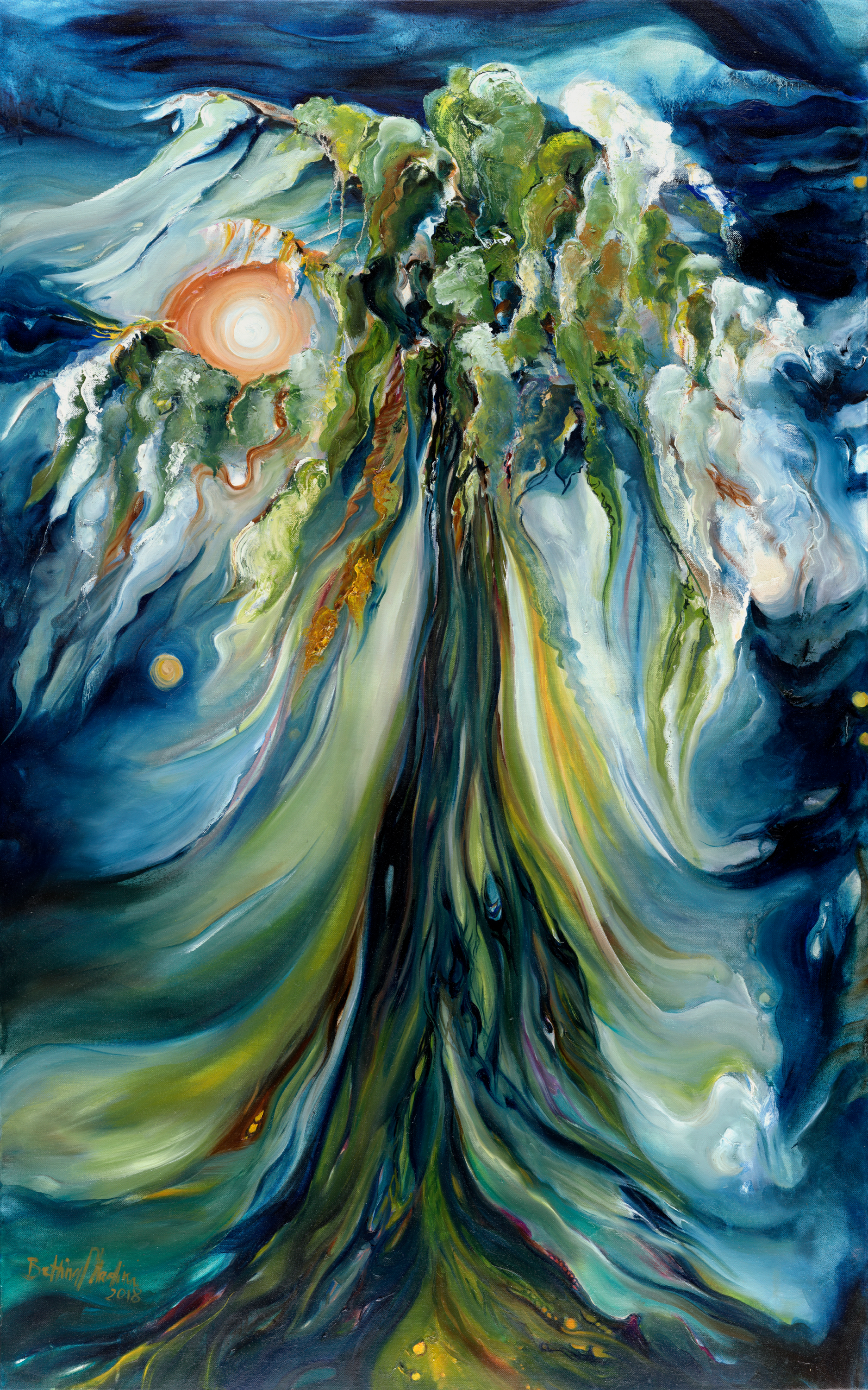 Spirit tree by bettina madini hlqwna