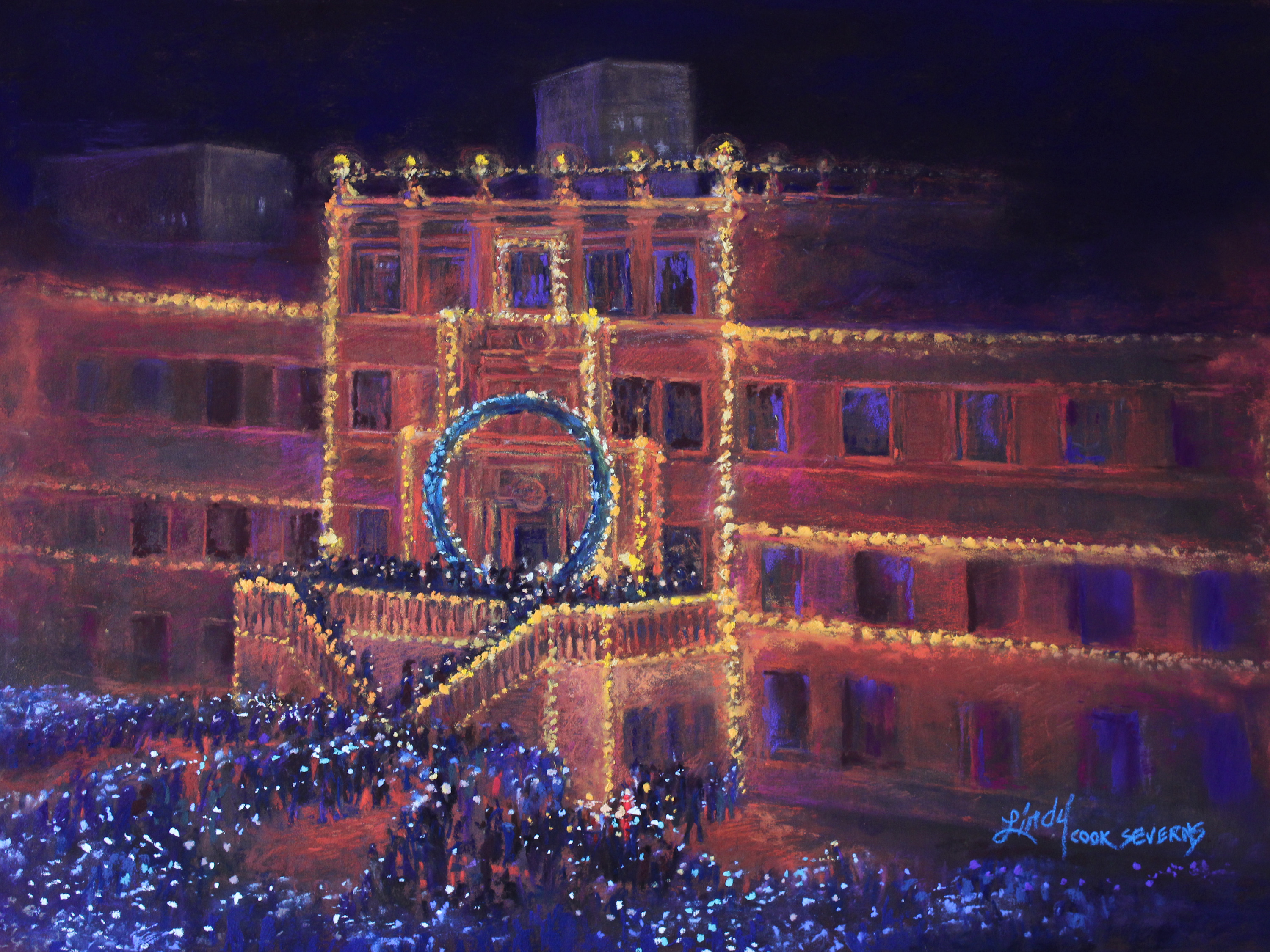 Ttu lighting the darkness 12x16 pastel lindy cook severns 2021 w80bng