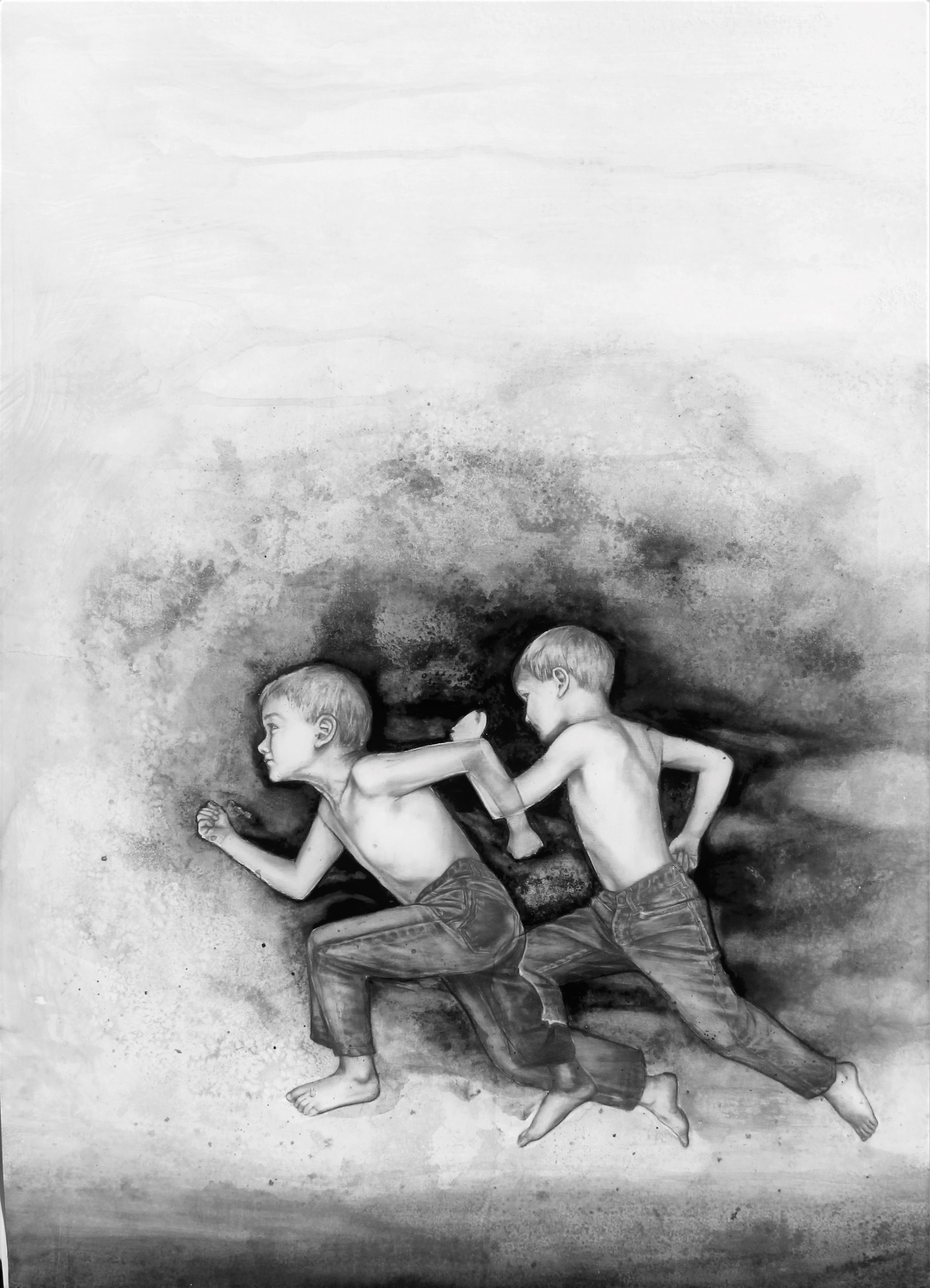 2022 the prize mays mayhew graphite gesso paper 24x36 ranvln