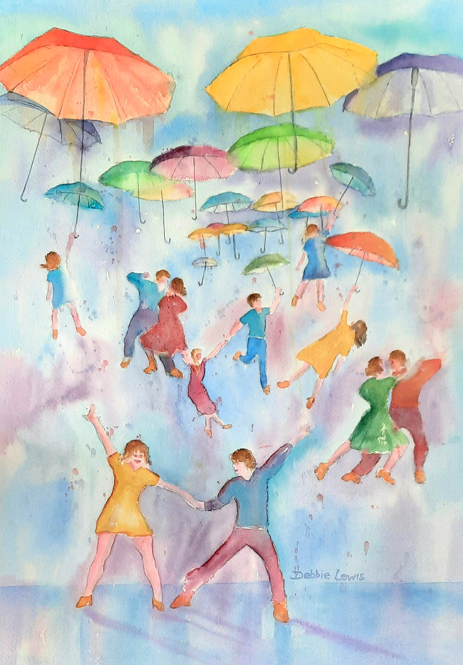 Dancing in the rain or shine sqsyll