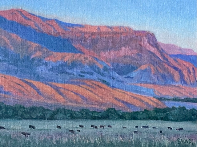 Wyoming ranch early light board nalqxv