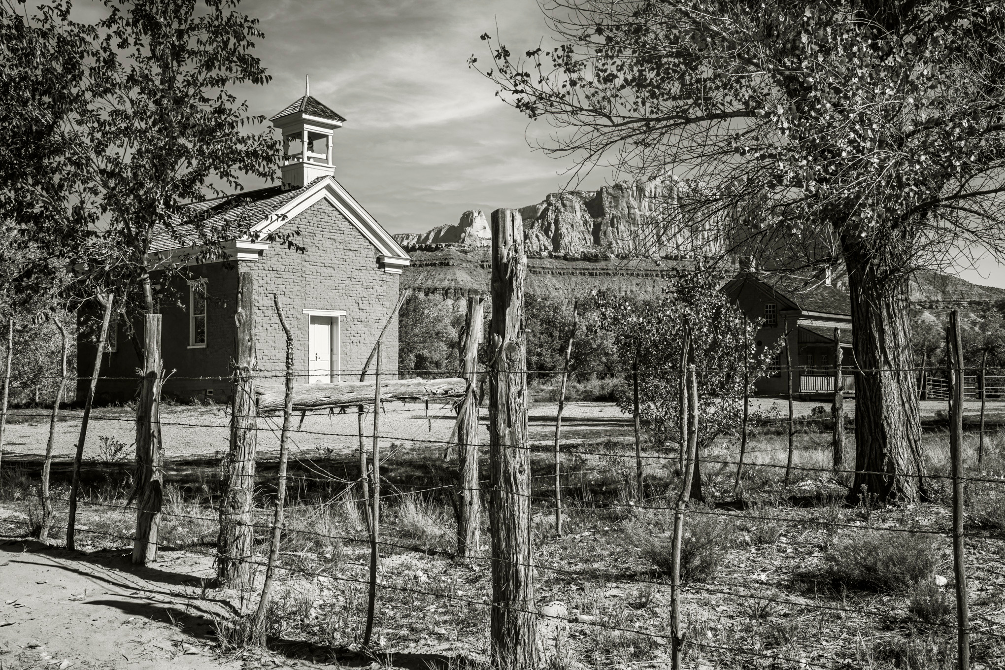Andy crawford photography grafton ghost town schoolhouse   signed edition c42t0q