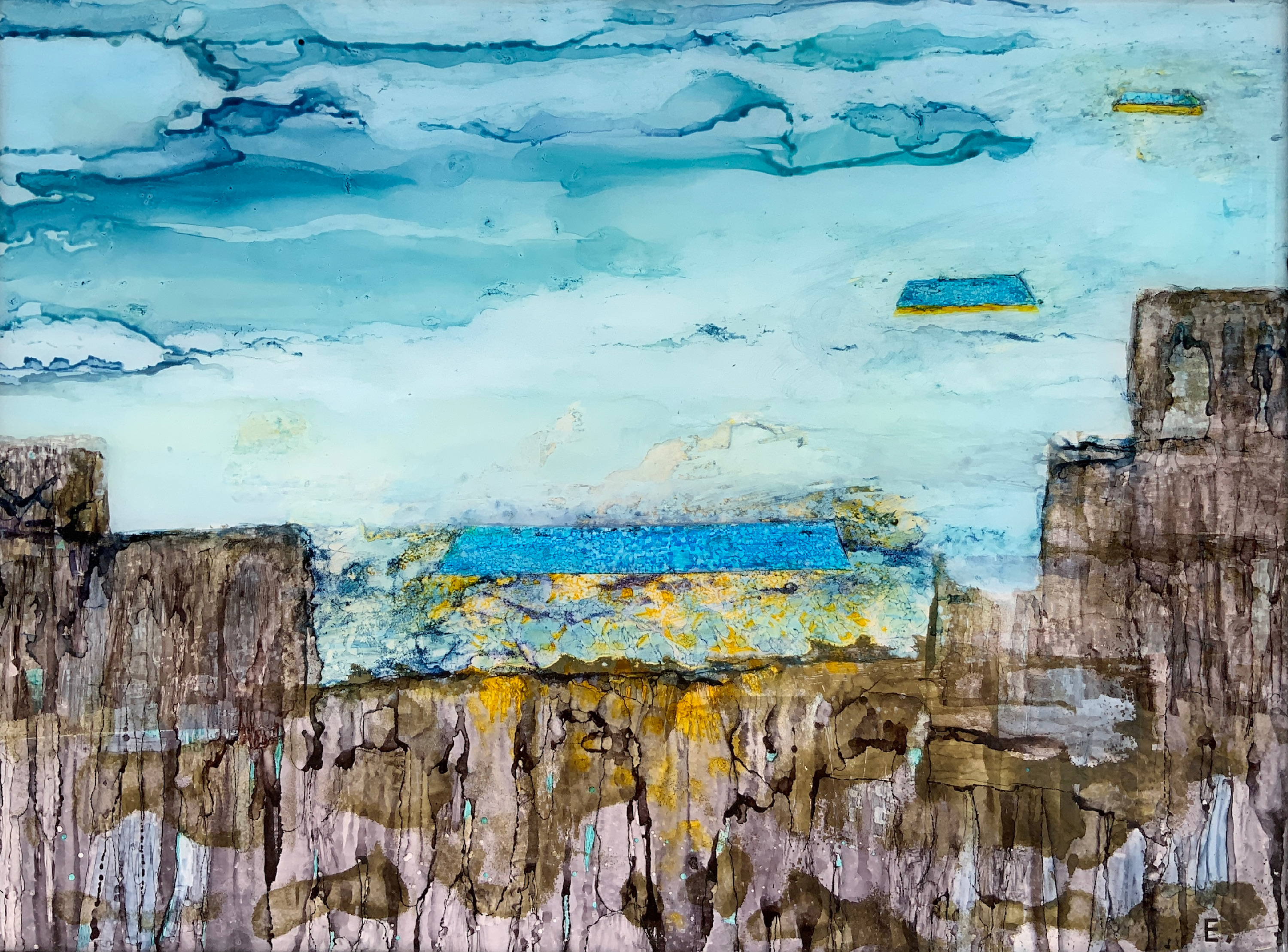 The arrival 18x24   original xk3kom