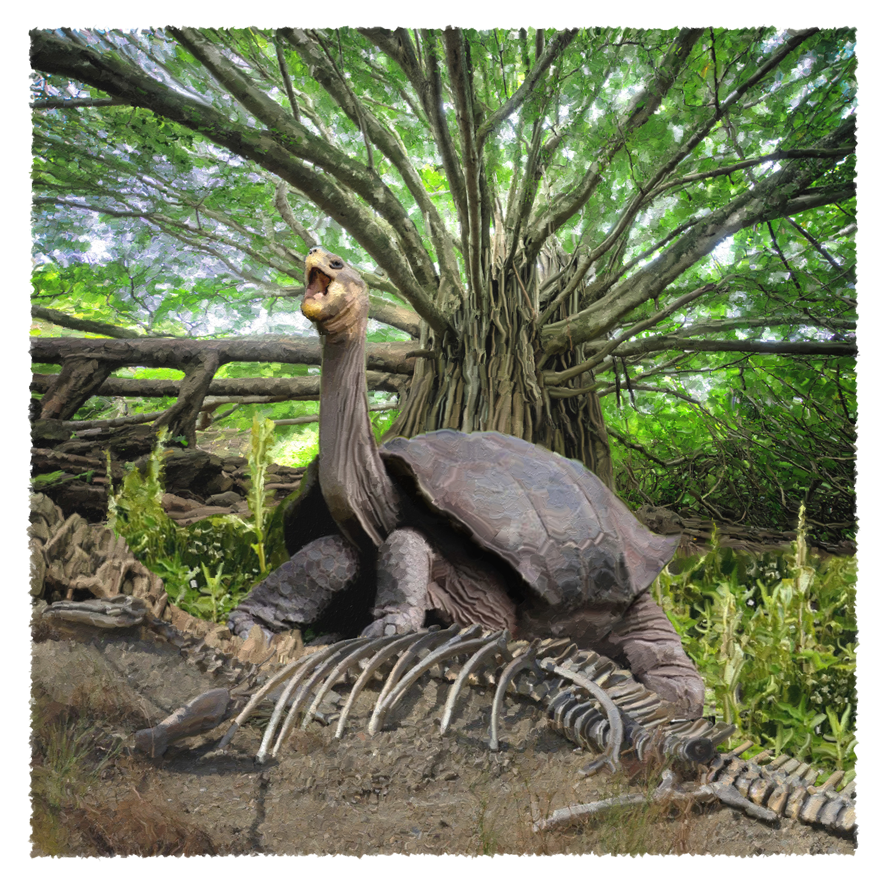 Tortoise Tree Art | Leben Art