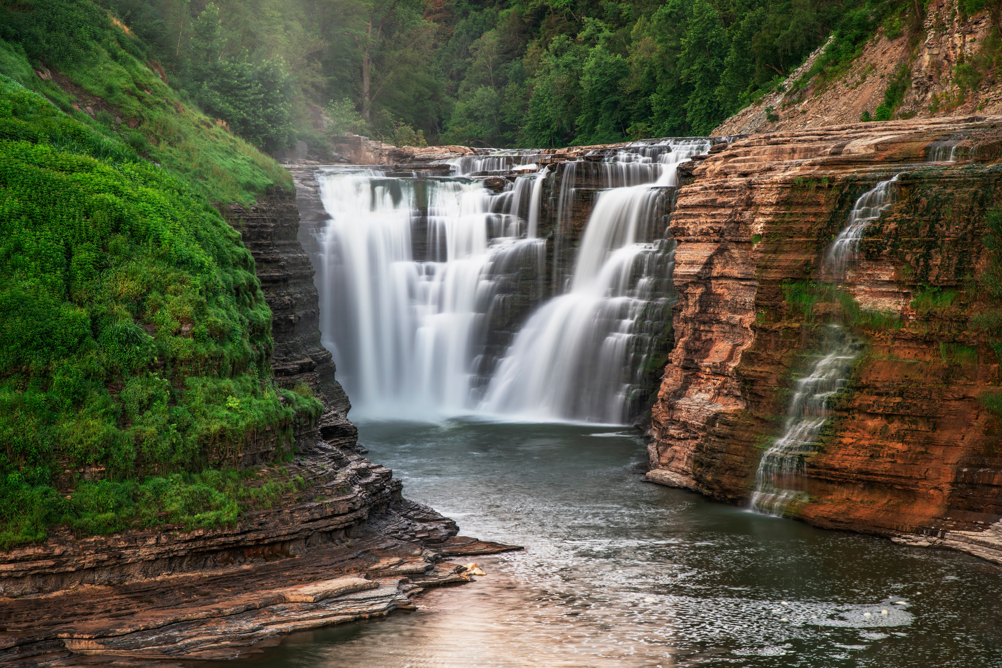 Andy crawford photography letchworth state park upper falls   signed edition jygmkg