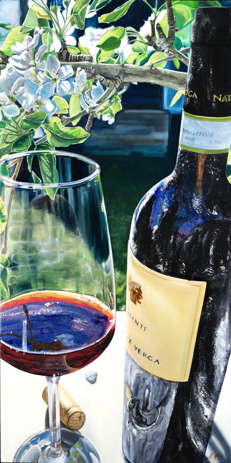Summer evening wine web aozxia