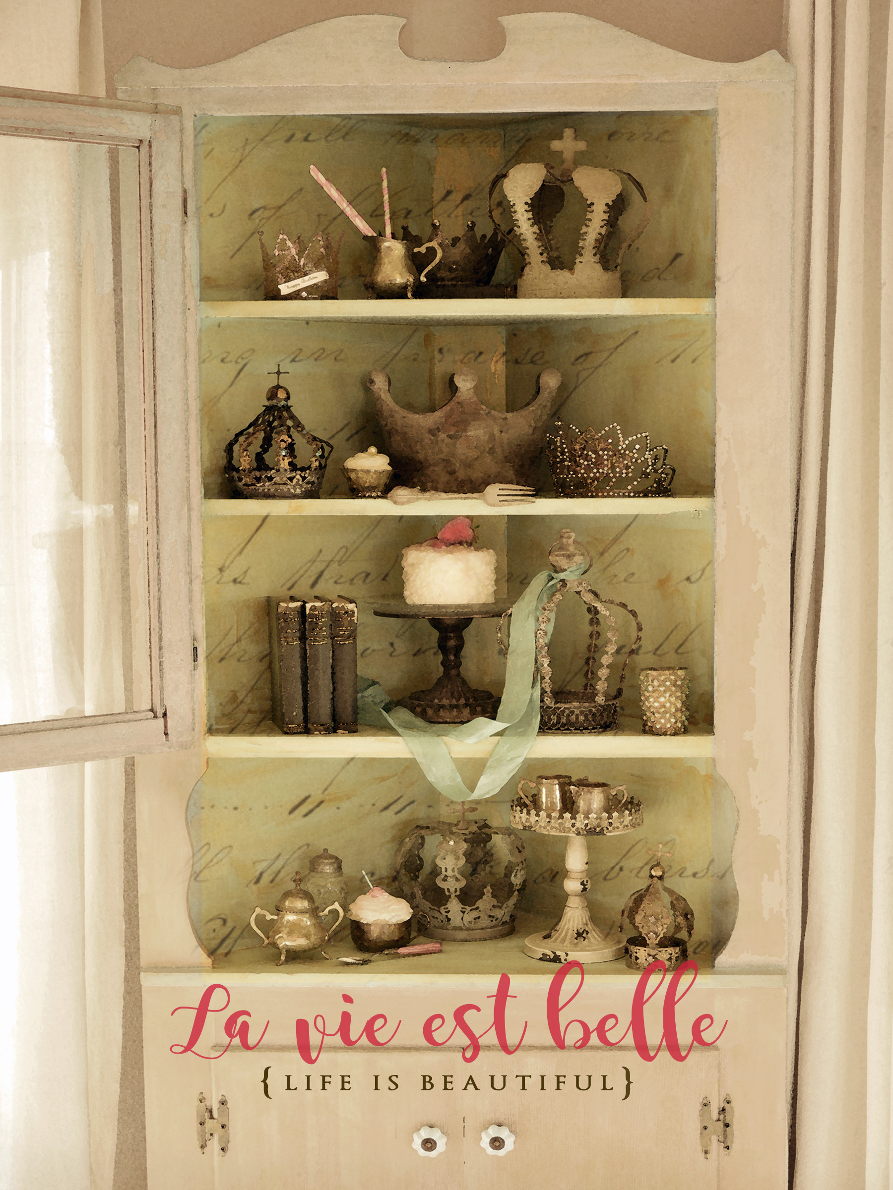 Embellished cupboard la res3nv