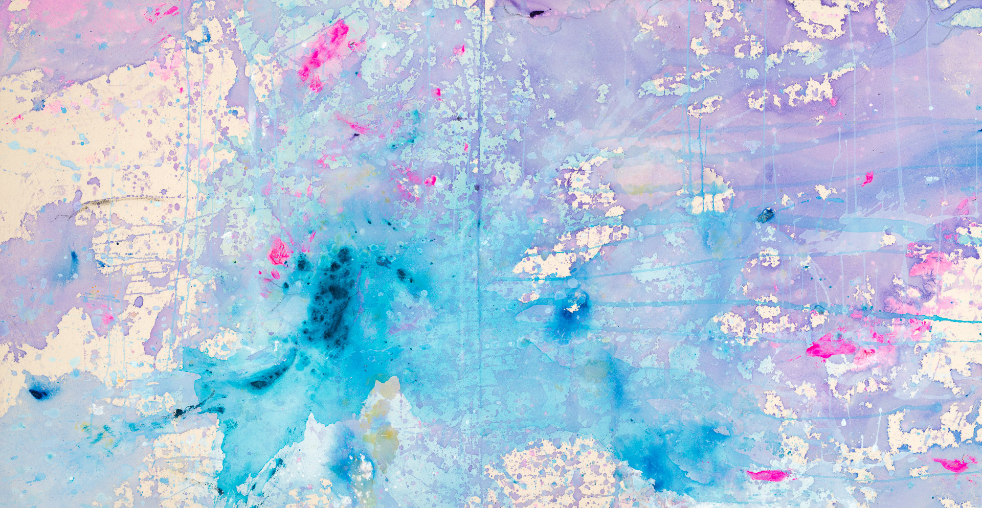 The thread of time acrylic pastel on canvas 2022 70x135cm eadaoin glynn ye5cmo