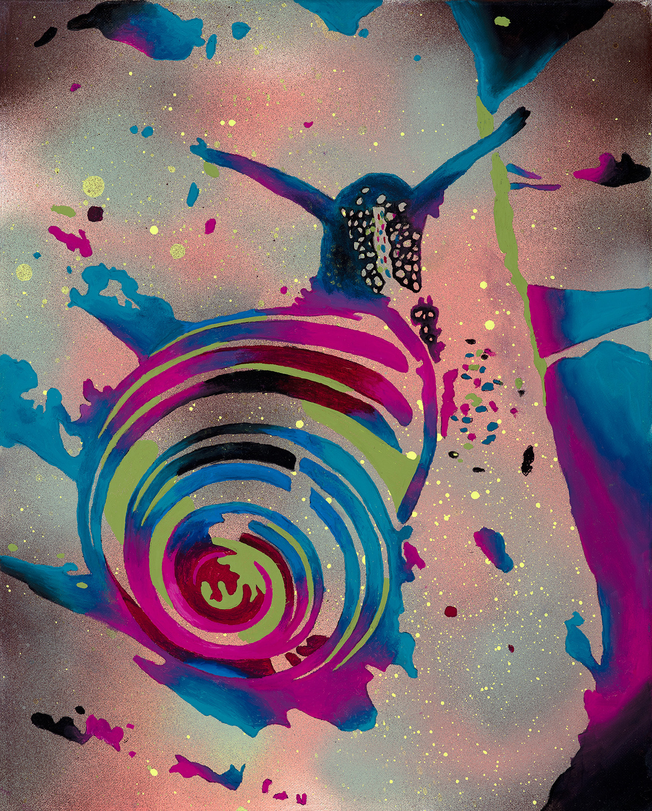 Pink snail friend dcyjpb