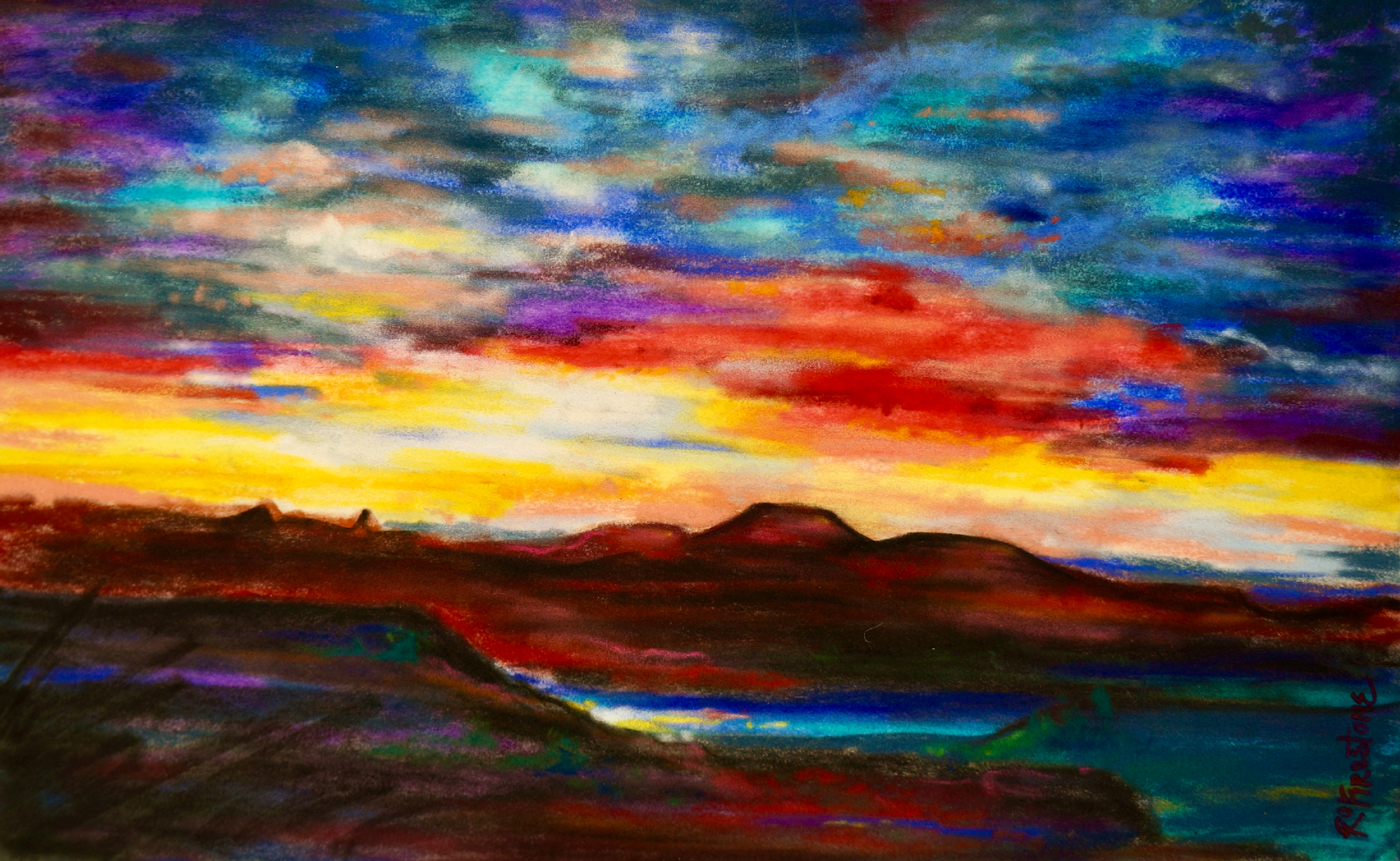 Robbi firestone   distant mesas abiqui lake b3hmnu