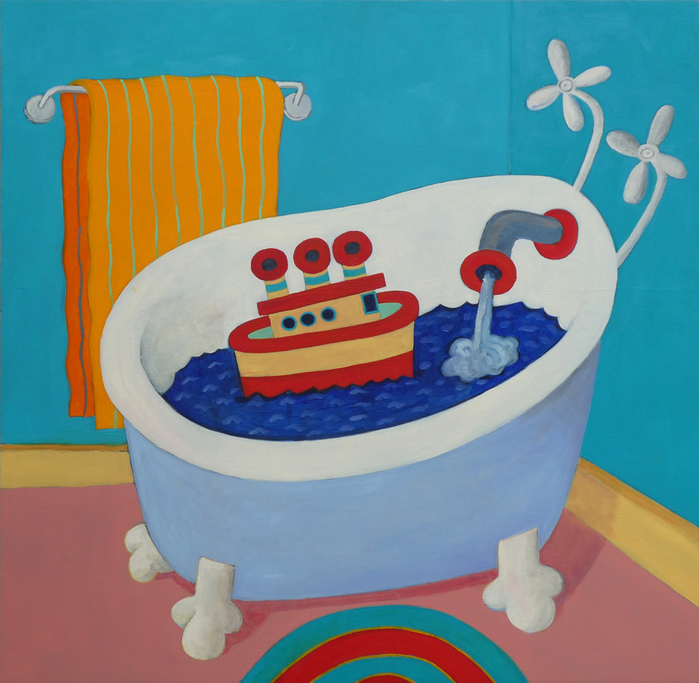Grover boat in bath 1000 flndqj