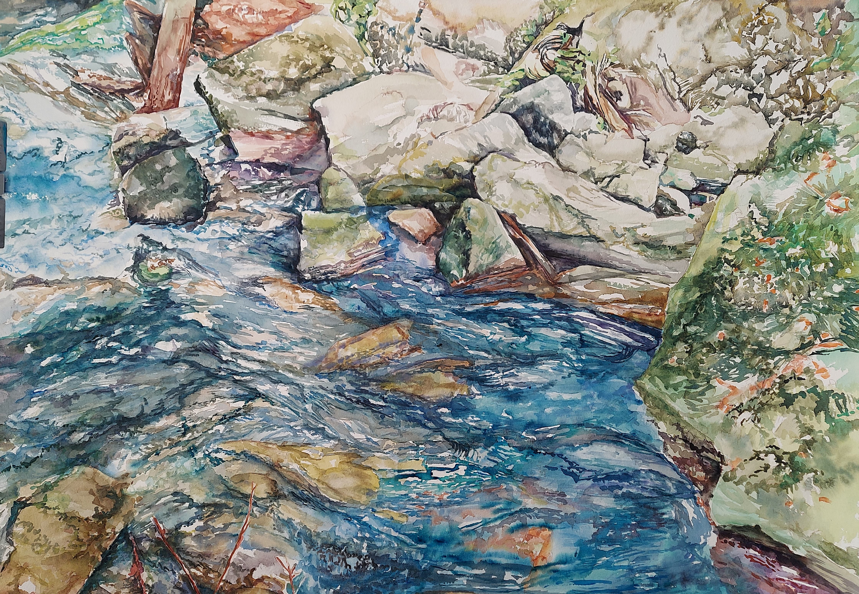 River rocks thkumv