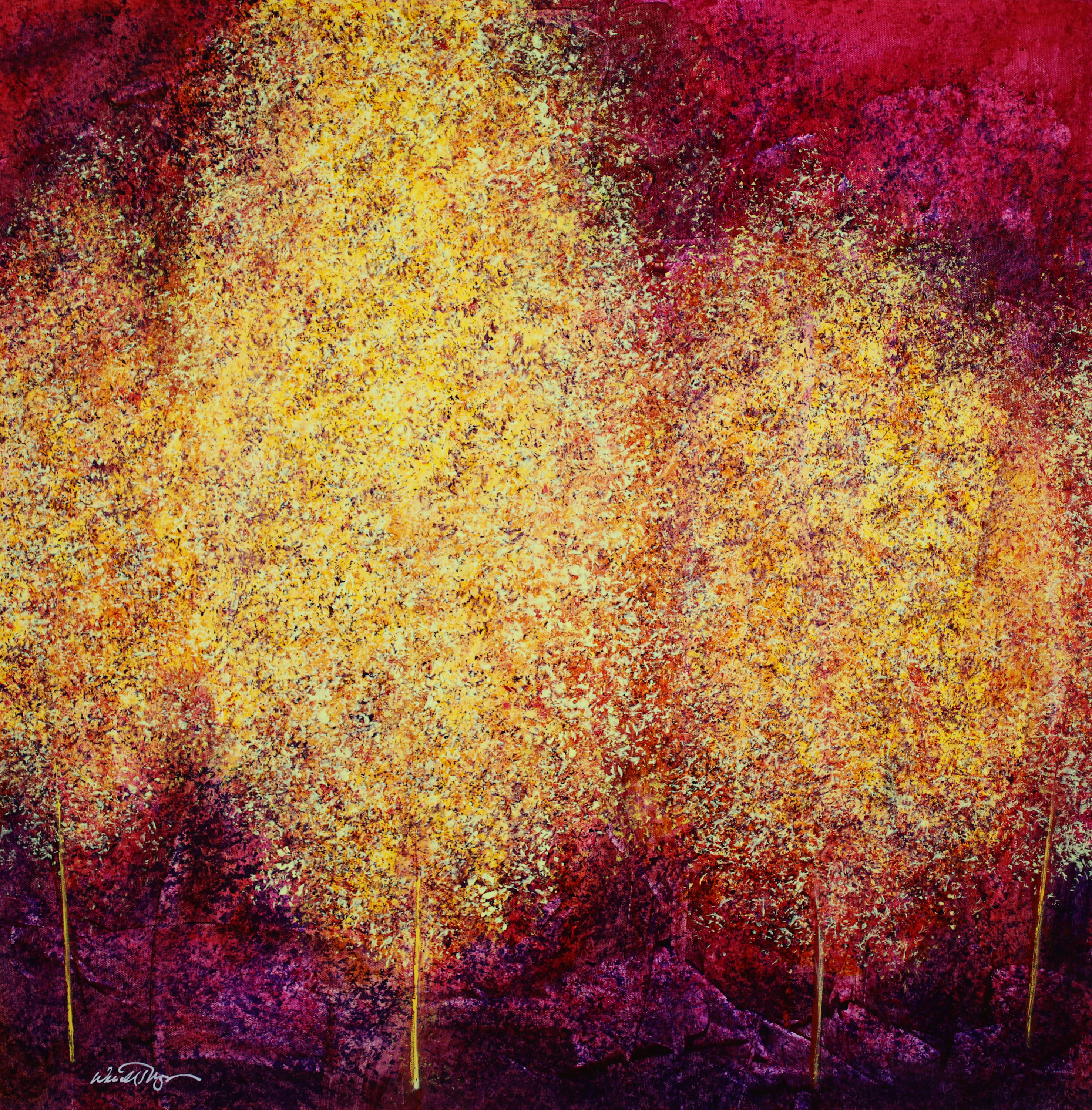 Myers golden trees in purple fl2sj0