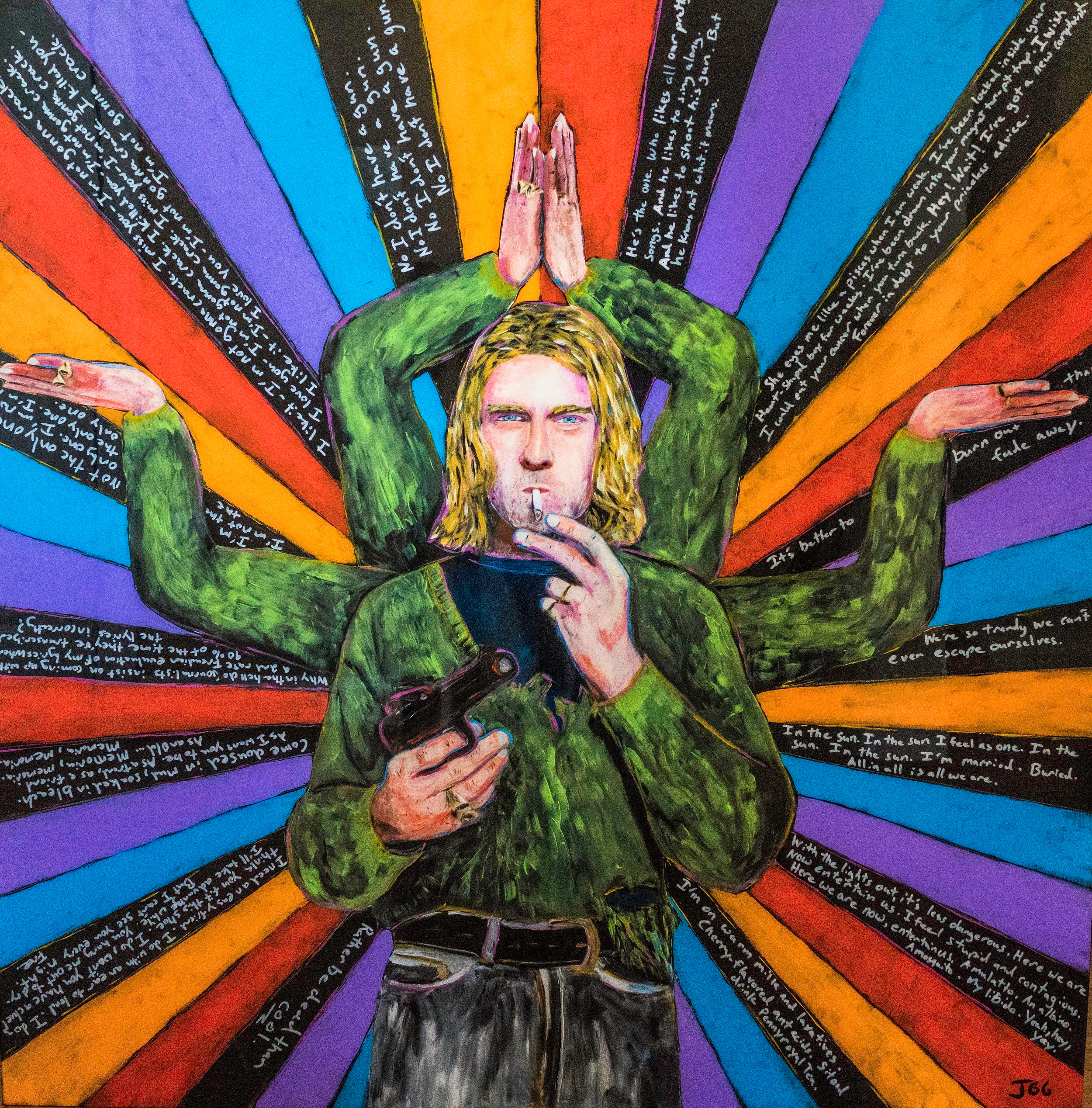 Cobain painting adbmie