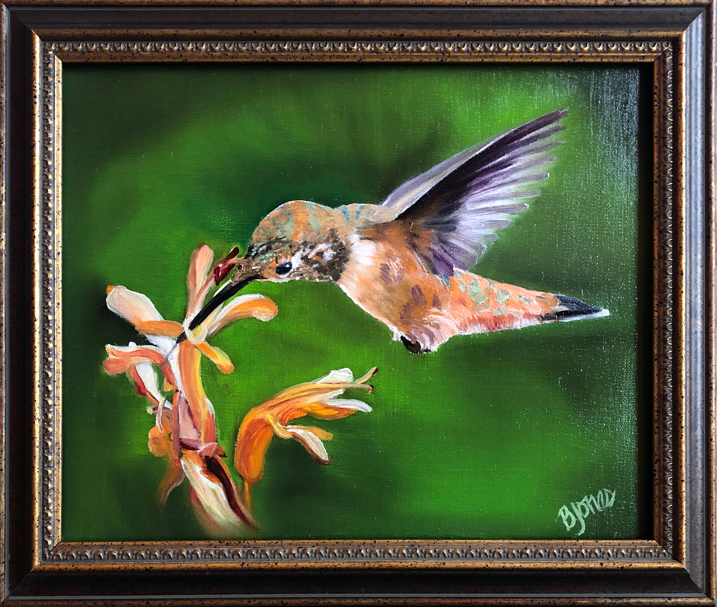 In flight framed axsful
