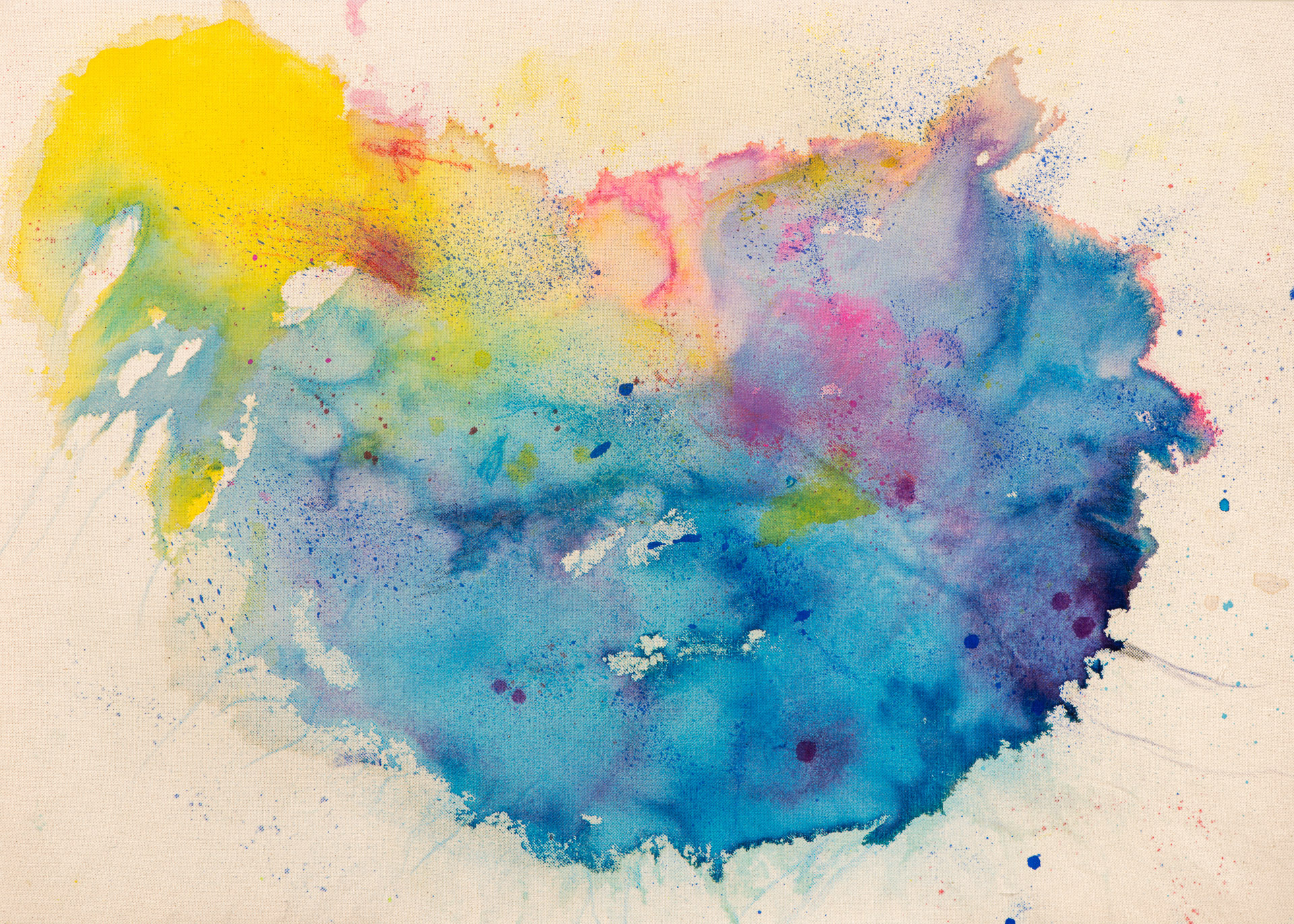 I love to see you shine eadaoin glynn acrylic ink pastel on rawa canvas 50x70cm 2022 iptxdk