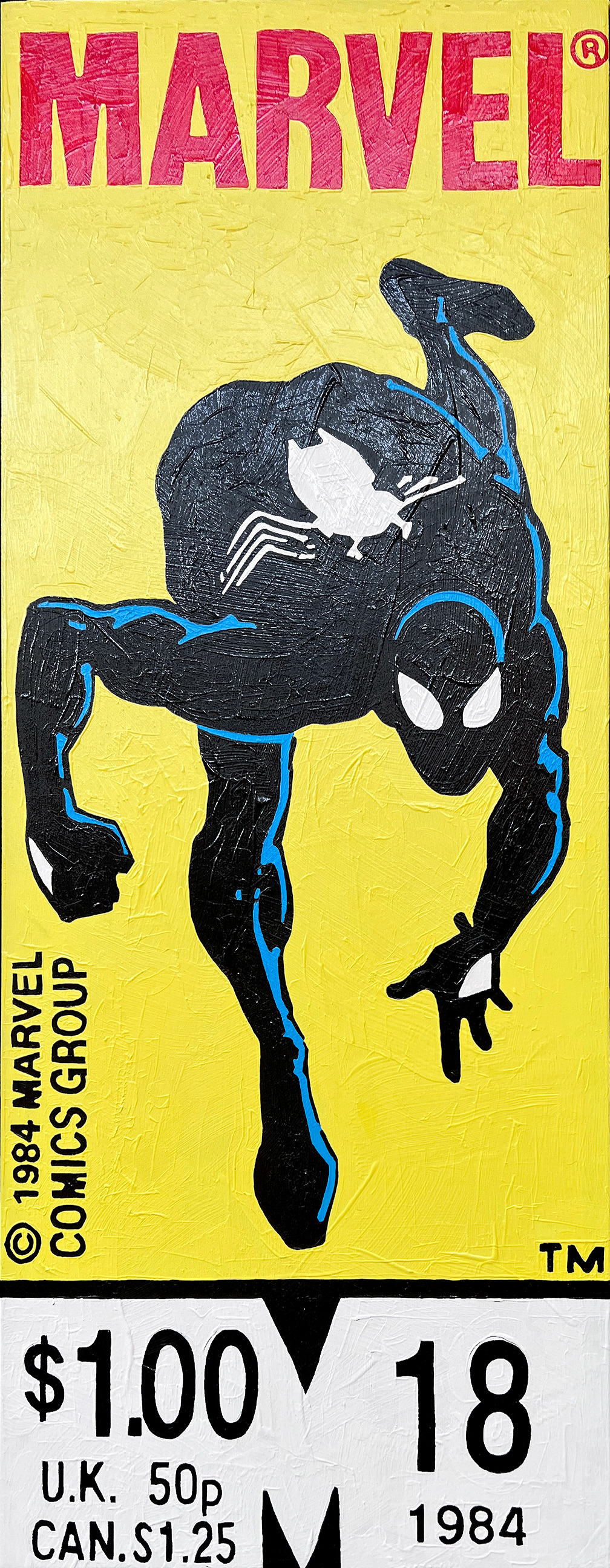 Symbiote spidey 14x36 2022 toddmonk vcvmse