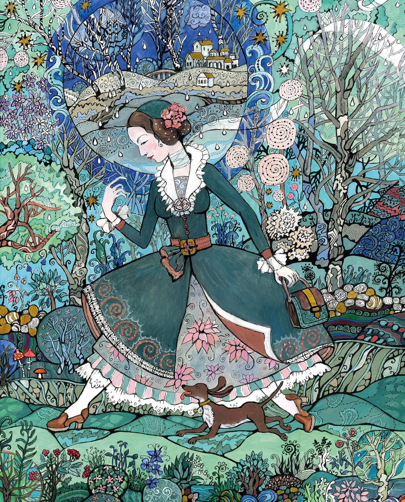 The first drops of rain 16x20 oi 0003 l1lgsr