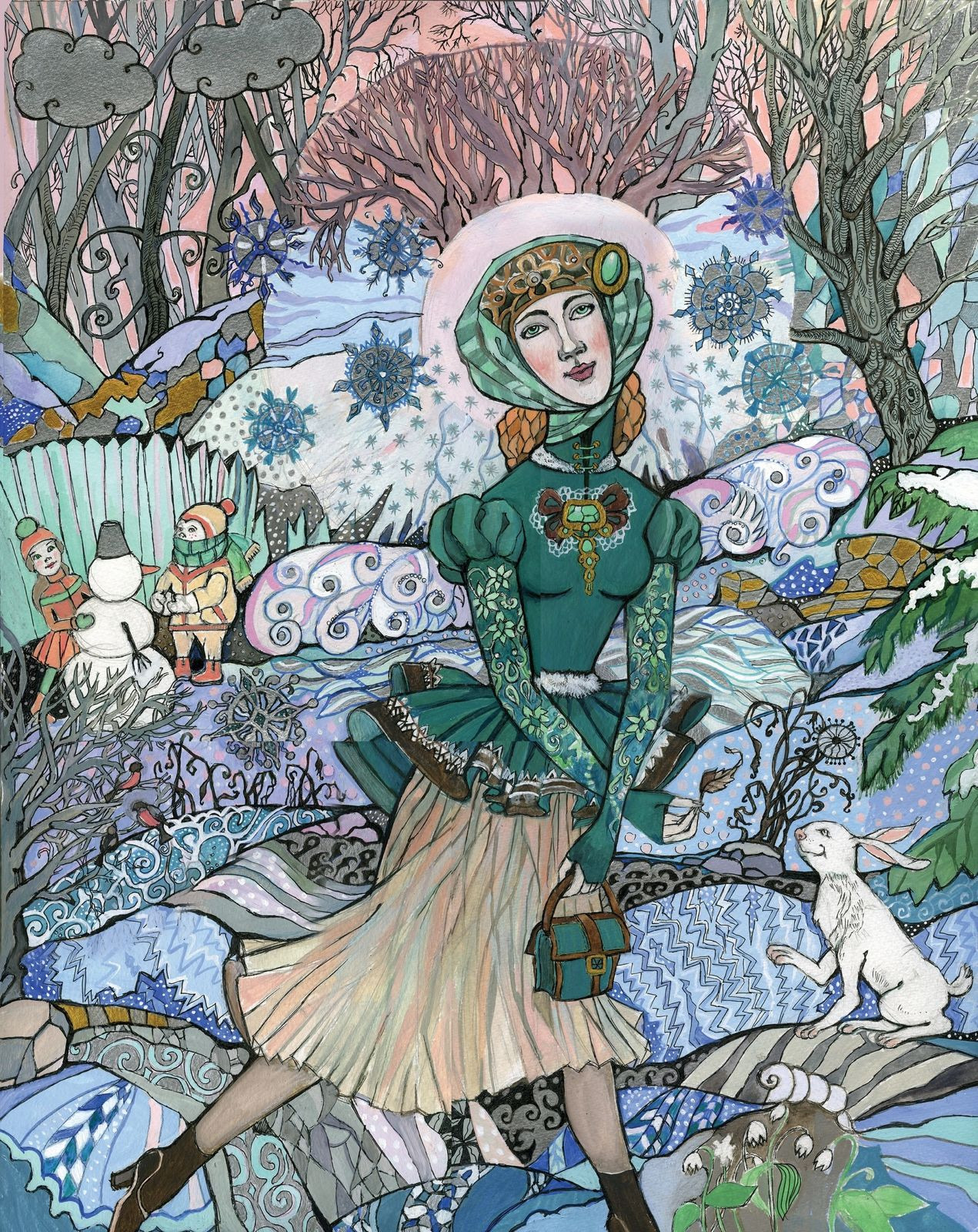 Waiting for spring 16x20oi 0010 dv39xo