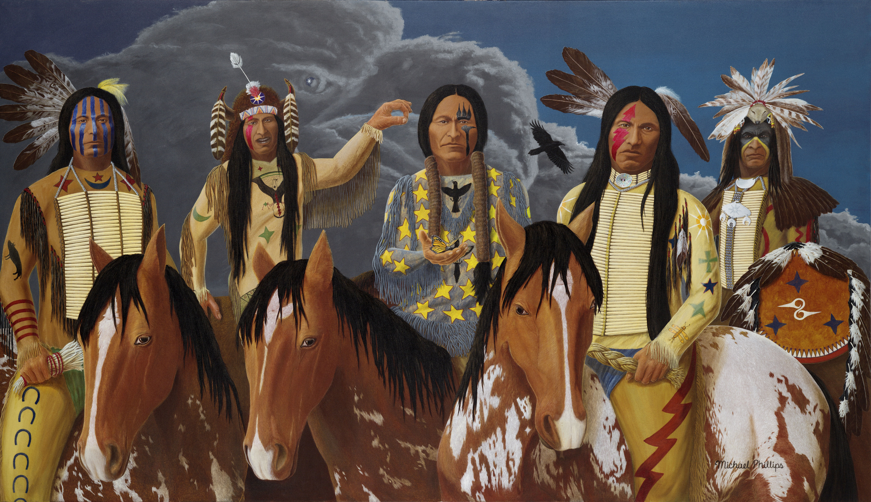 Michael phillips   the rising 54x92 24000 wpkddv