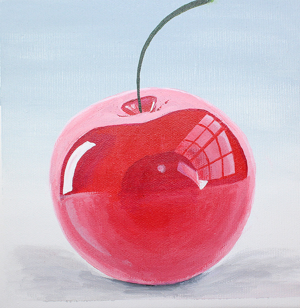 Glass cherry 3d op 1235 p small 7x7 xpuhed