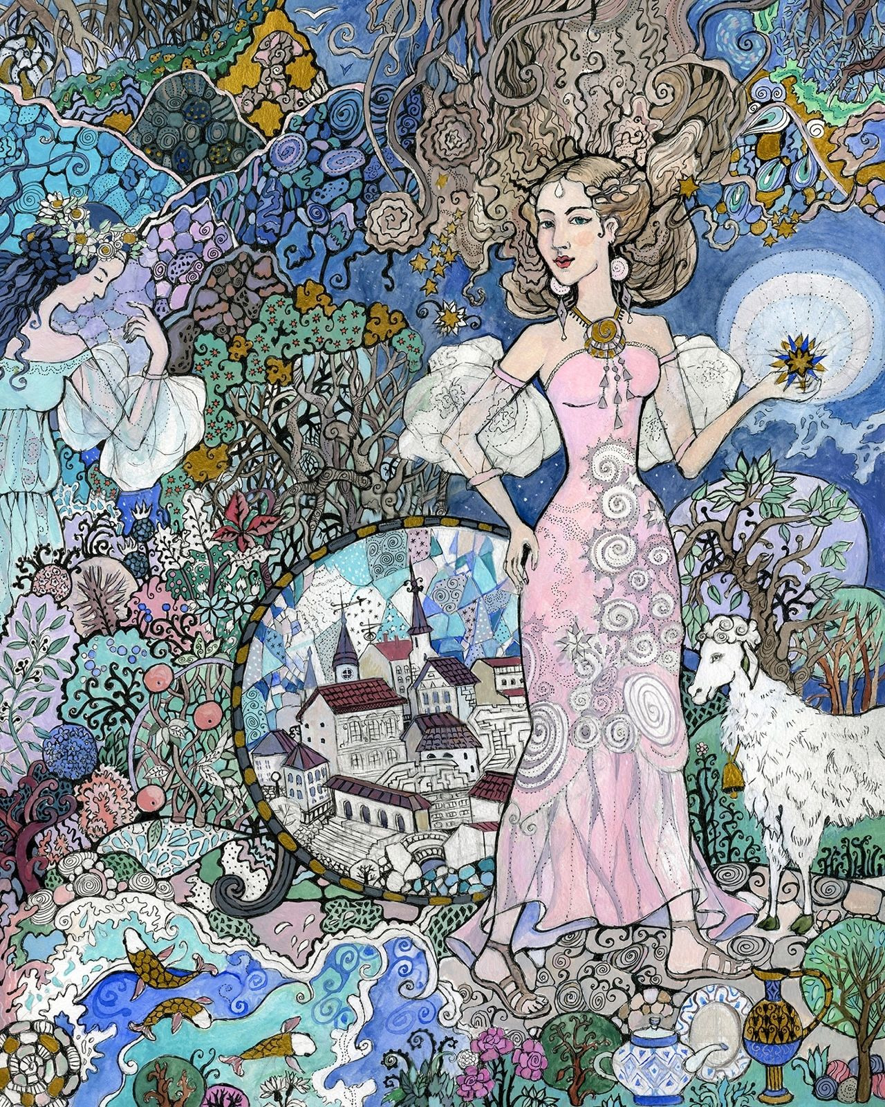 I bought 12 22 the mirror of the soul 16x20 oi 0011 pspdwq