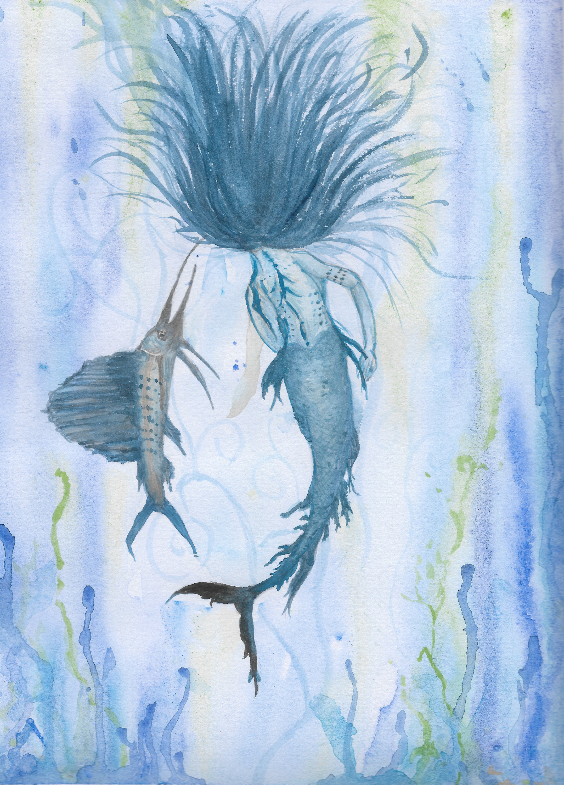 Swordfish mermaid xpazgg