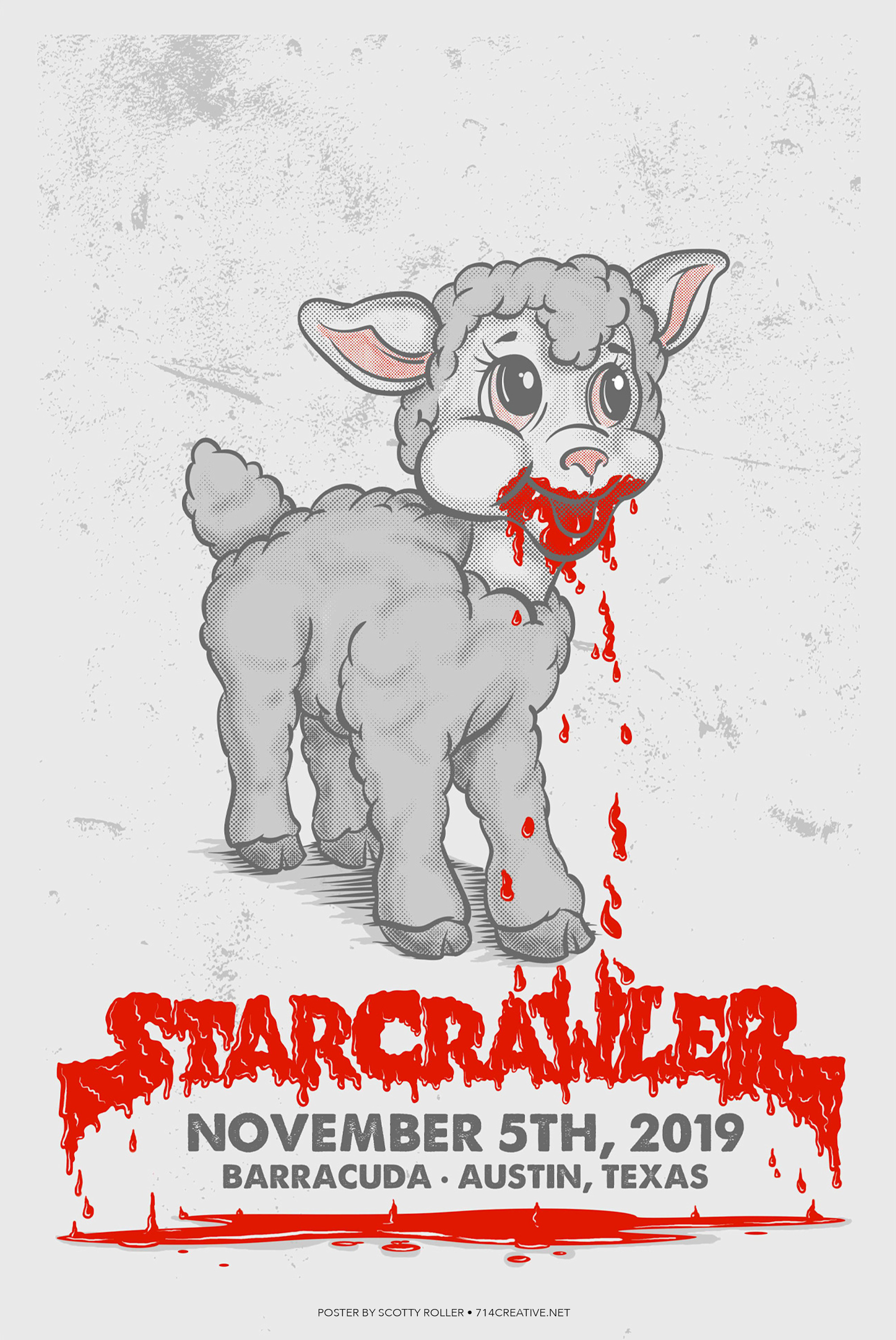 Starcrawler gig poster 2019 r9atxg