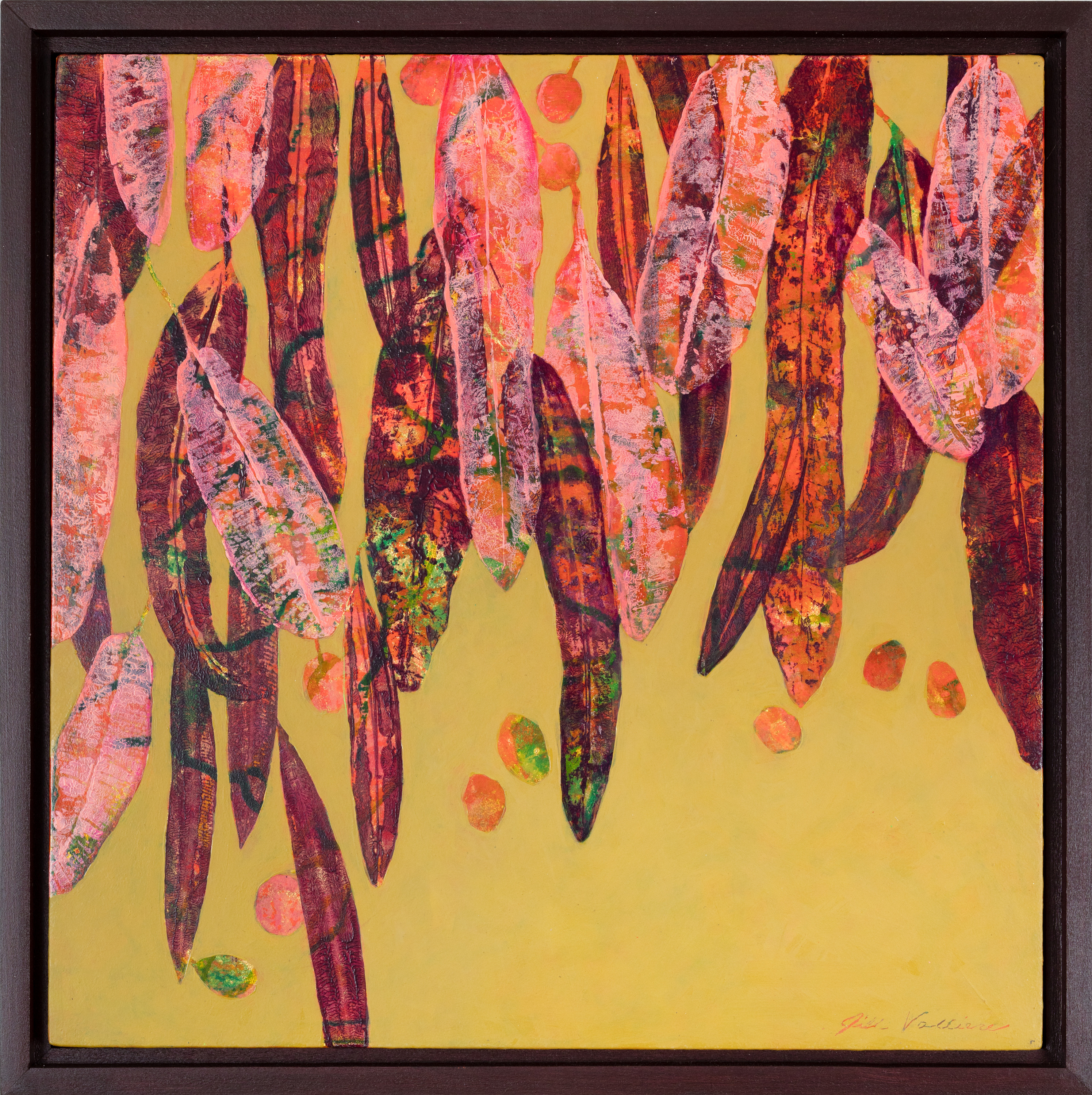 Jill valliere   a new leaf 17.5x17.5  1 400.00 framed lo3jhq