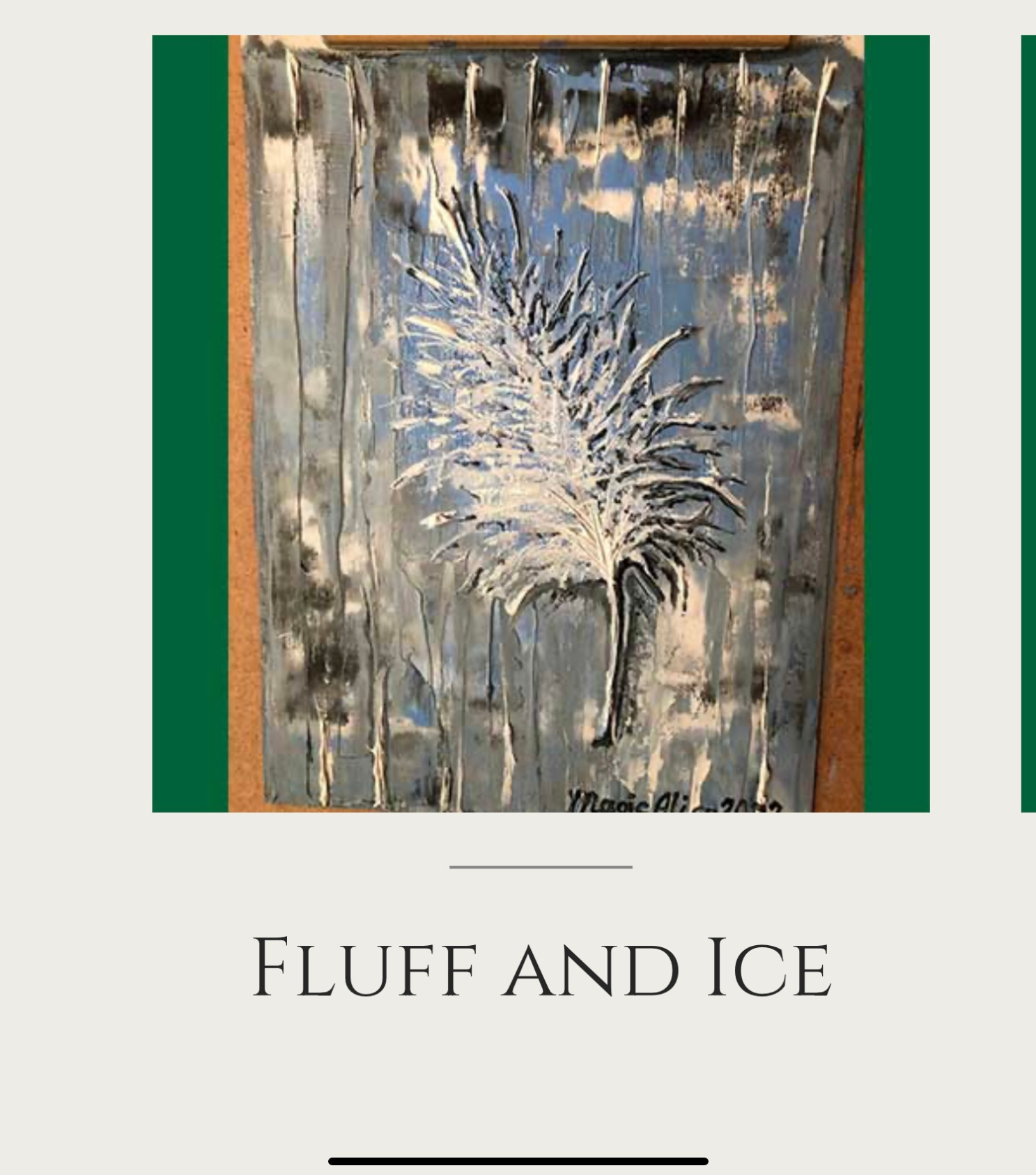 Fluff and ice aa 8246 190 no stretcher rm8lsi