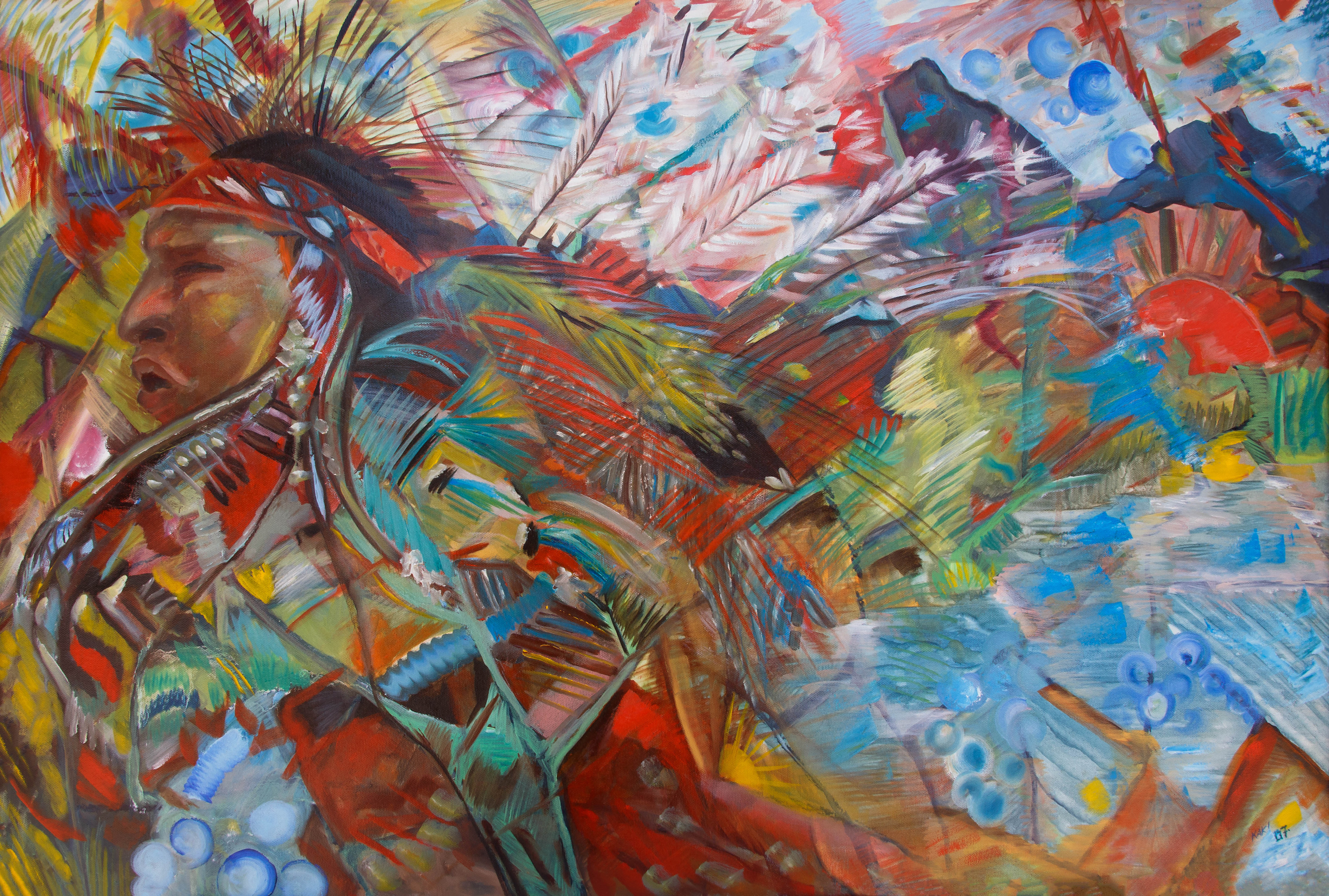 
        <div class='title'>
          Dancing The World Into Existence 24x26  3900 n5rlsm
        </div>
       
        <div class='description'>
          
        </div>
      