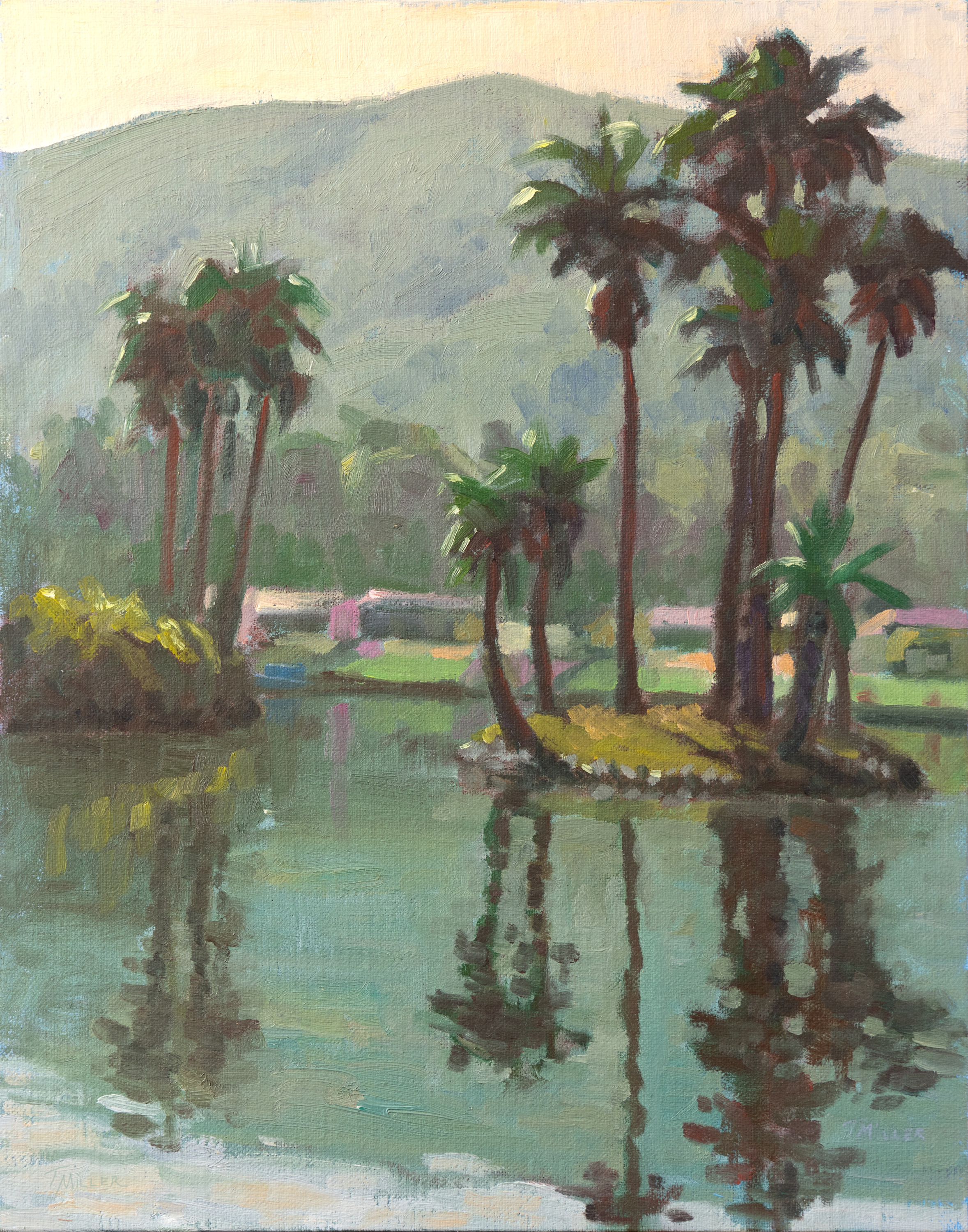 Island of many palms lsm 11x14linen ojuv2p