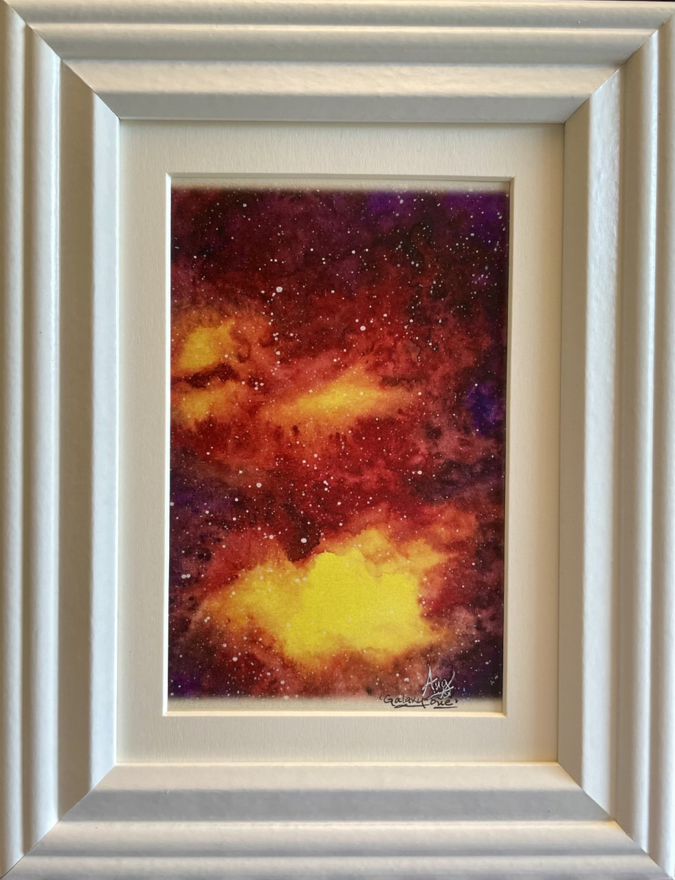 Galaxy one 5x7 framed print eeohkf